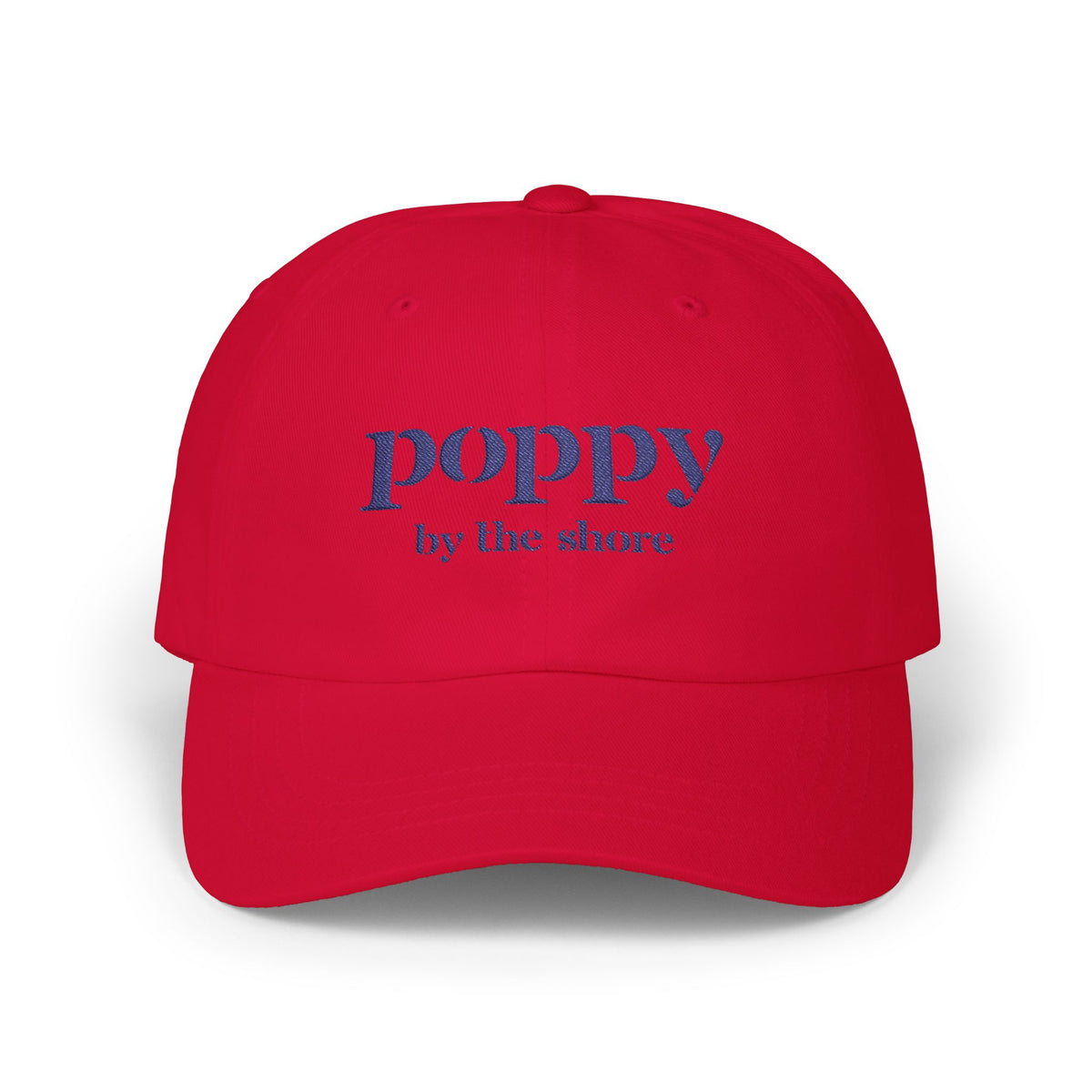 Poppy Heritage Cap - Navy Embroidery