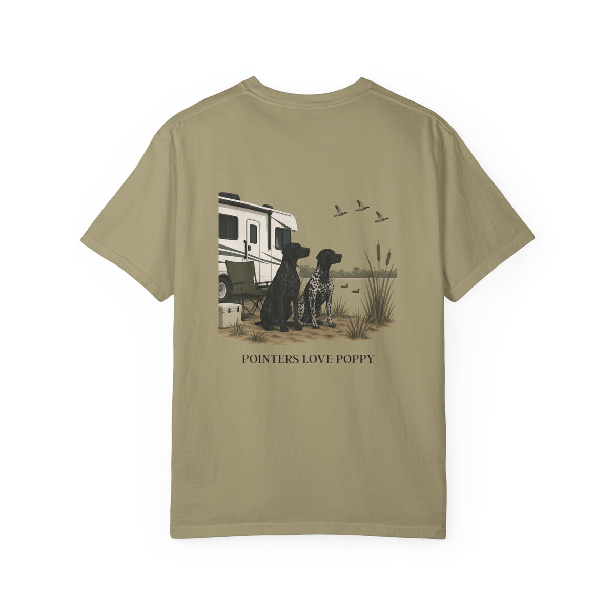 Hudson & Bronco Love Poppy Tee