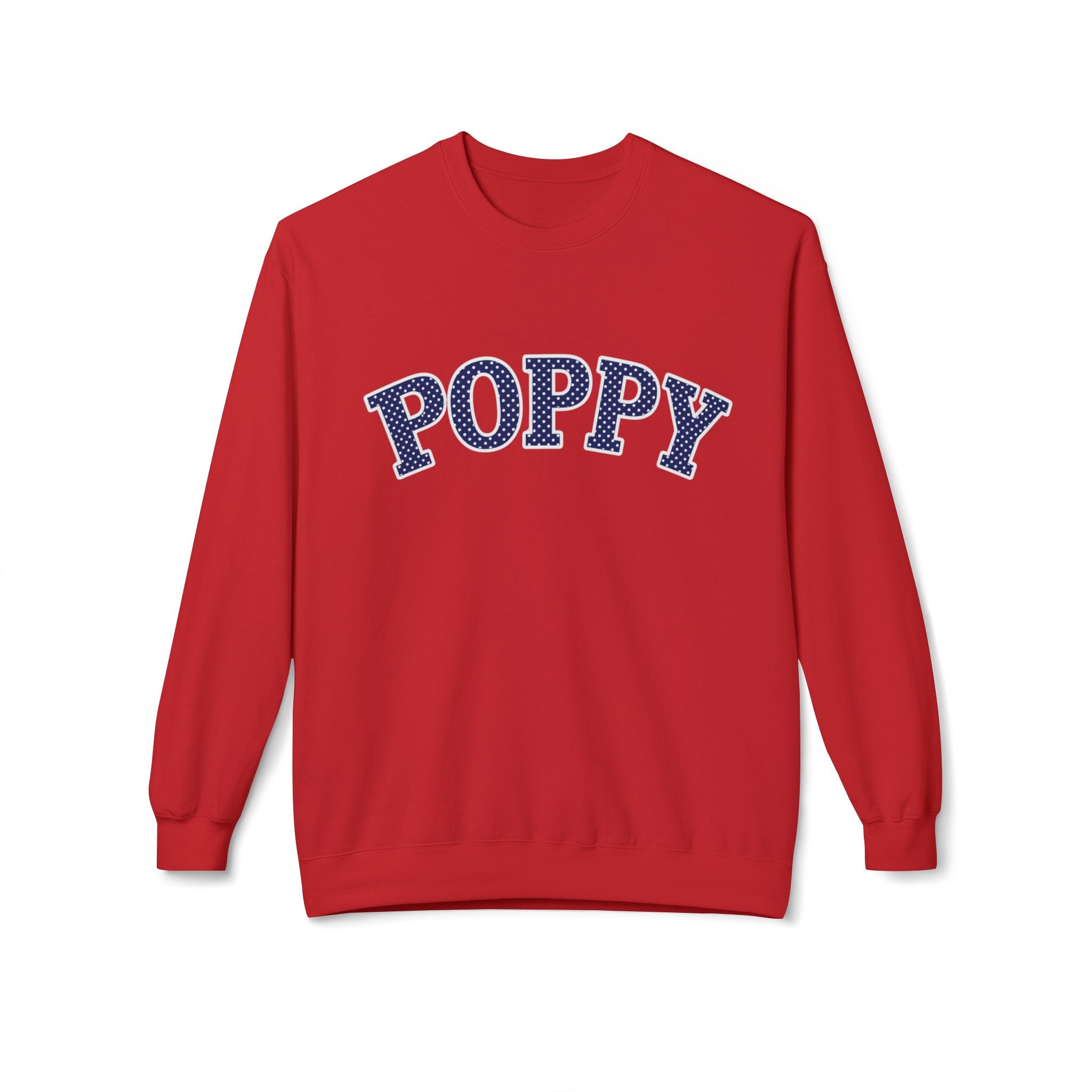 Poppy Polka Dot Crew