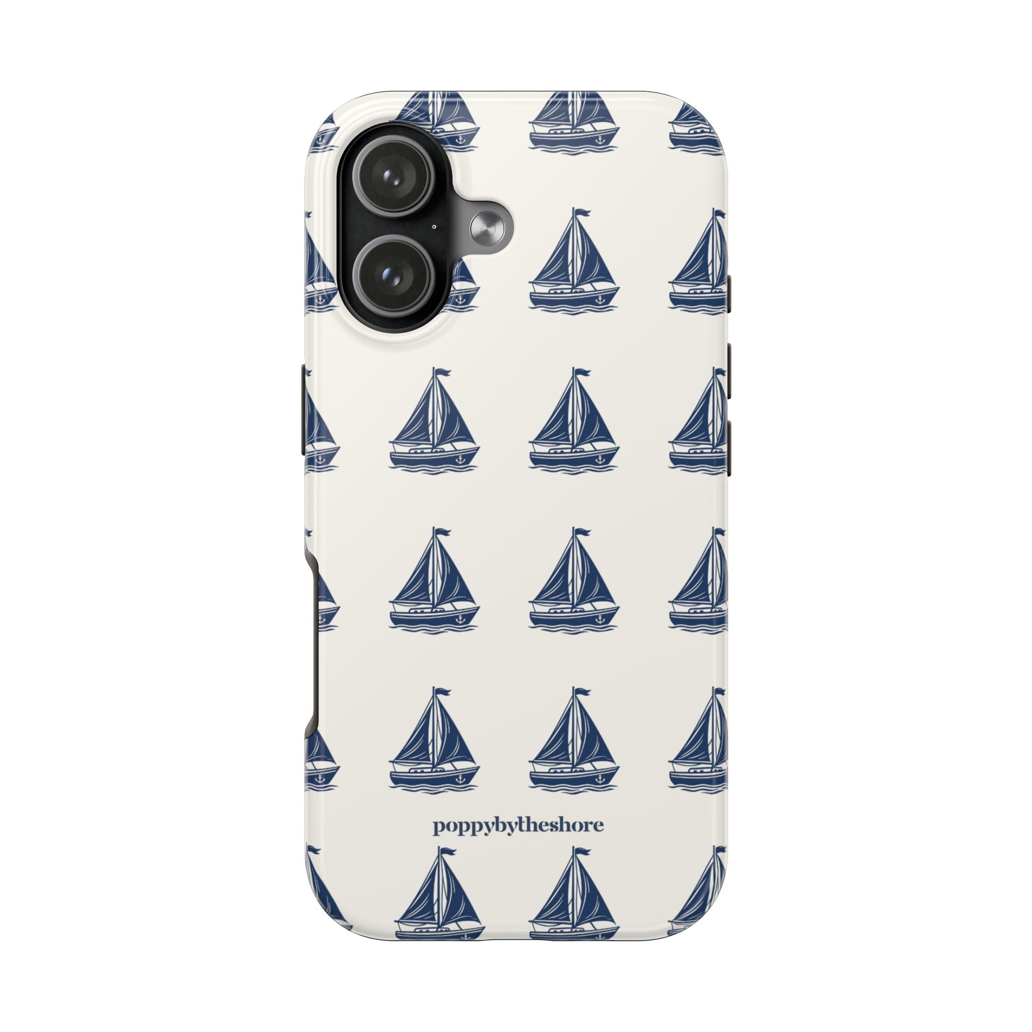 Poppy Sailboat Phone Case