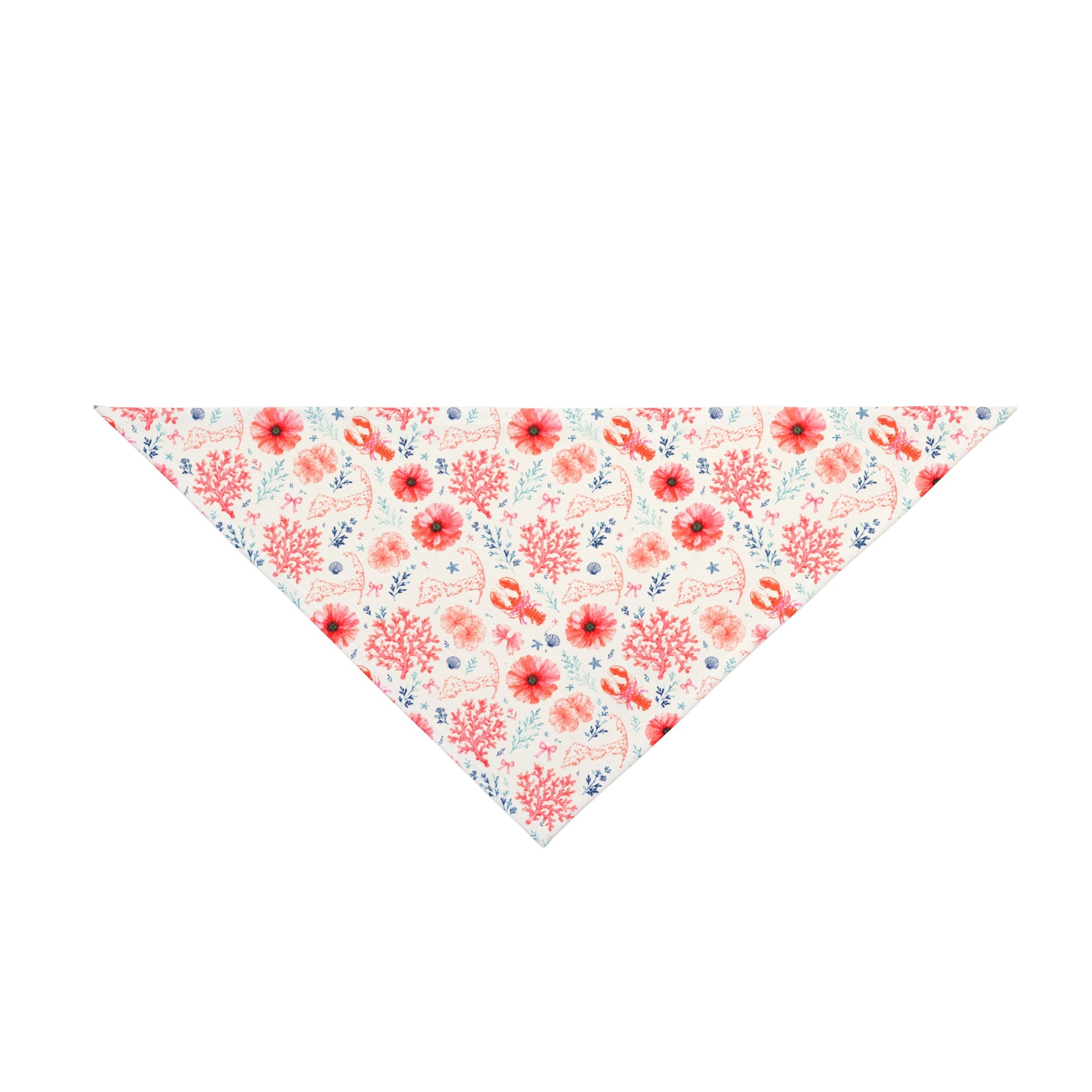 Poppy On Cape Print Dog Bandana