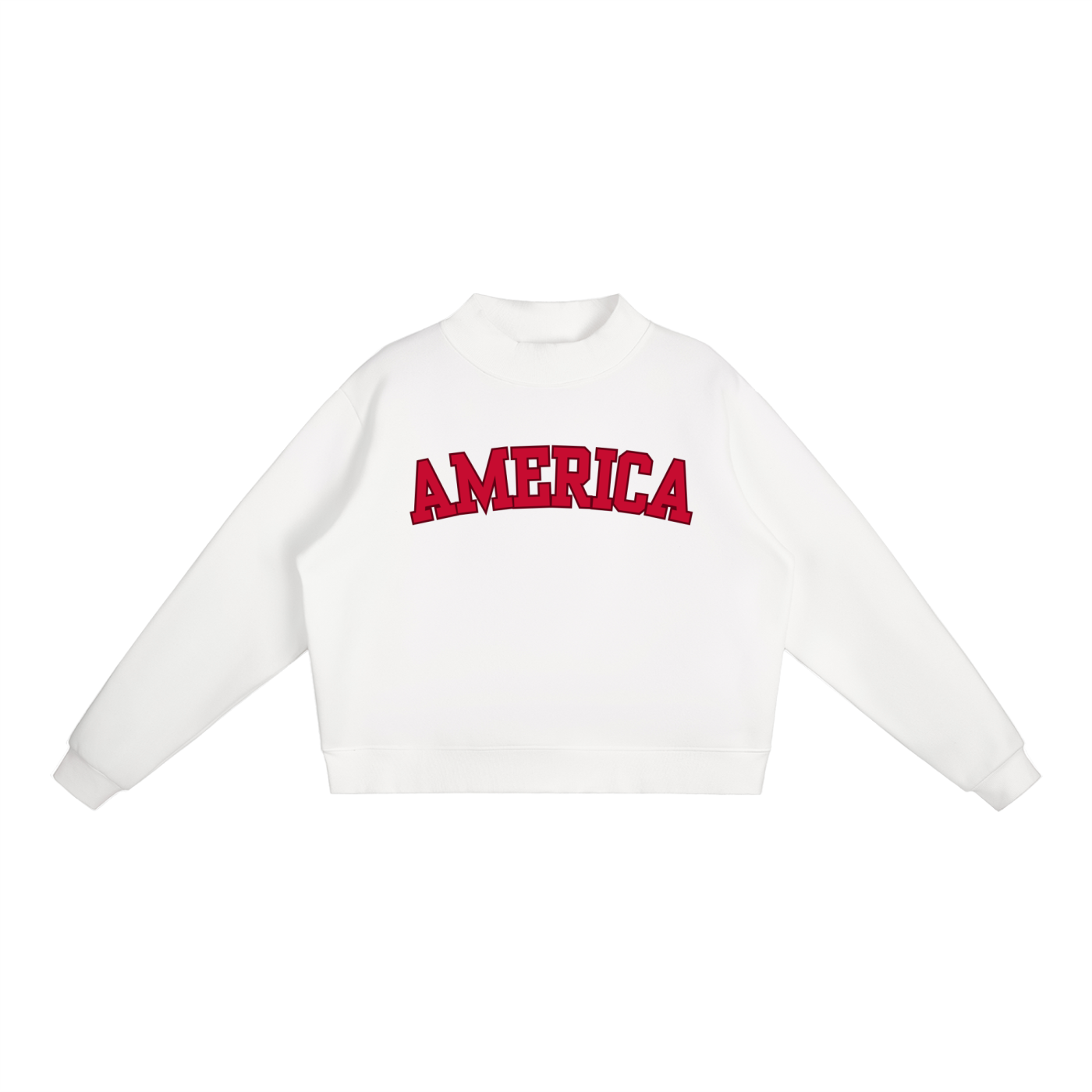 Poppy America Mockneck
