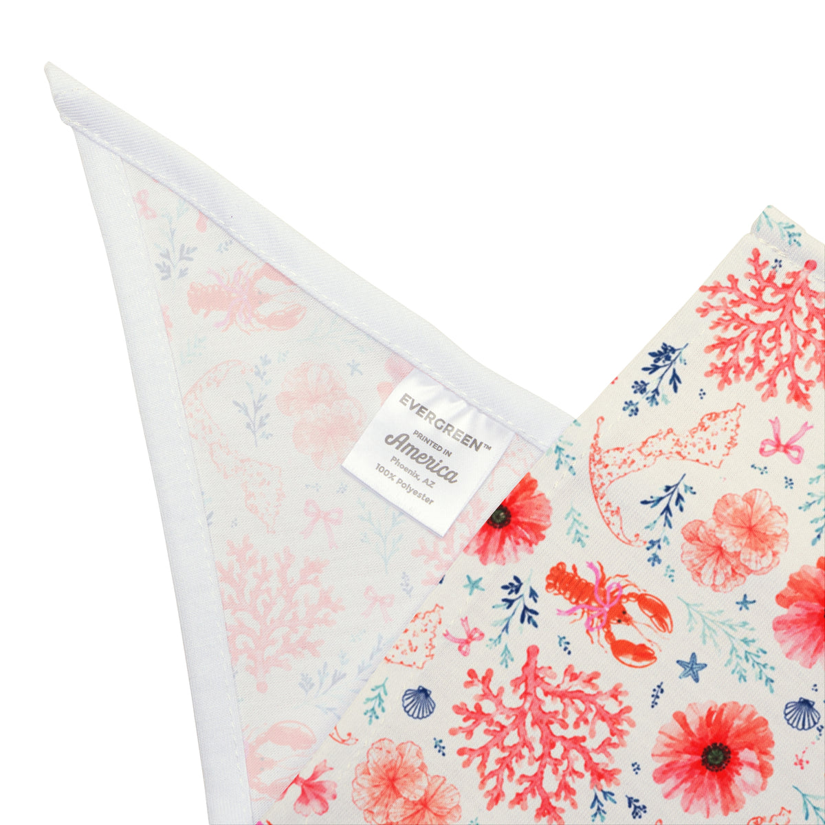 Poppy On Cape Print Dog Bandana