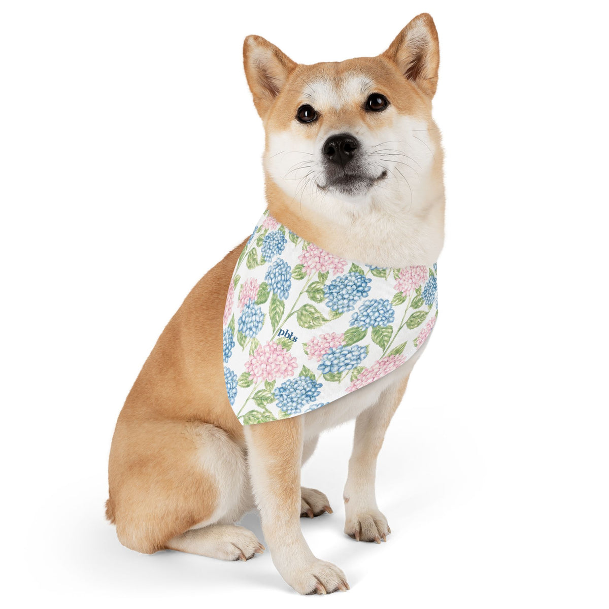 Hydrangea Pet Bandana Collar