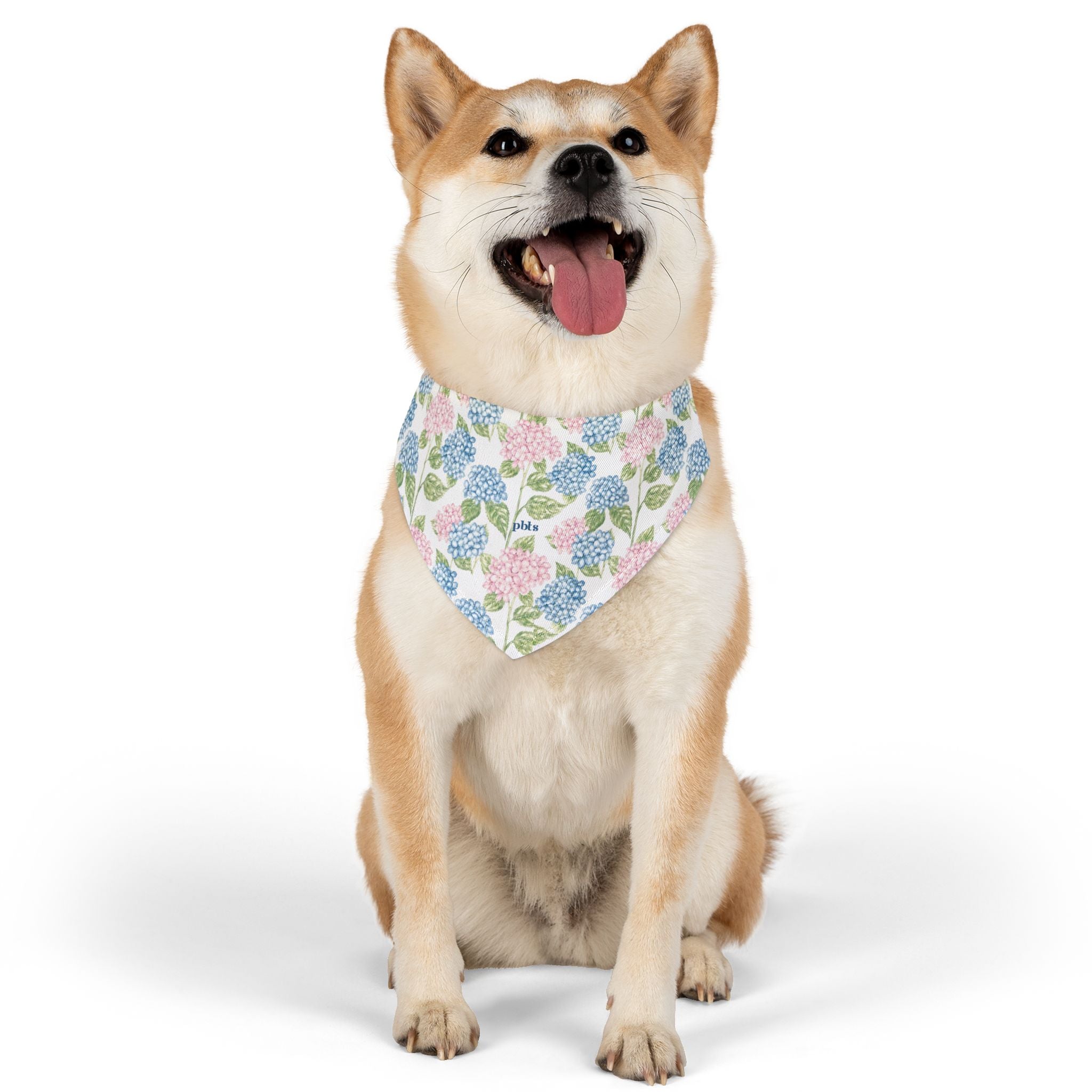 Hydrangea Pet Bandana Collar
