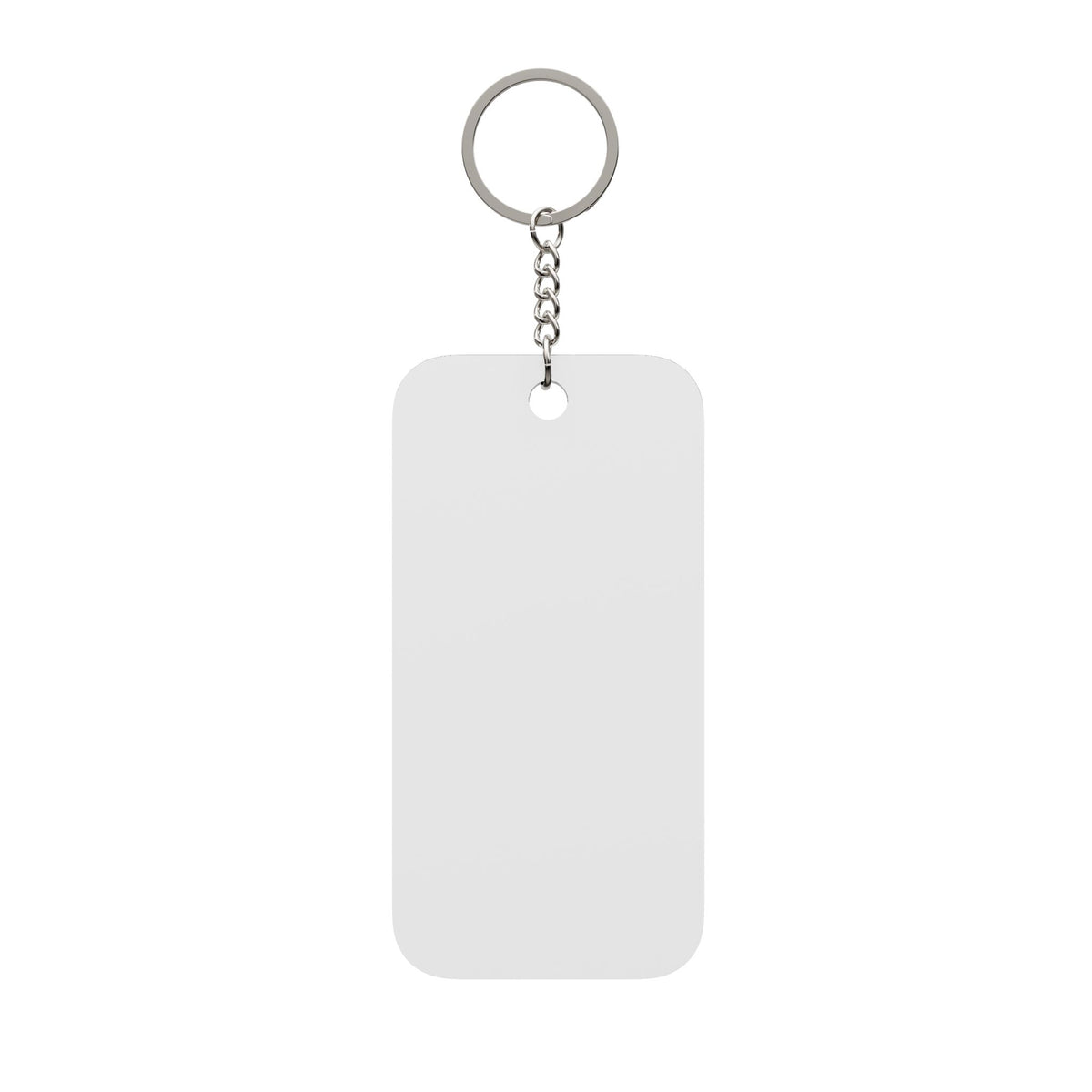 Poppy License Plate Keychain