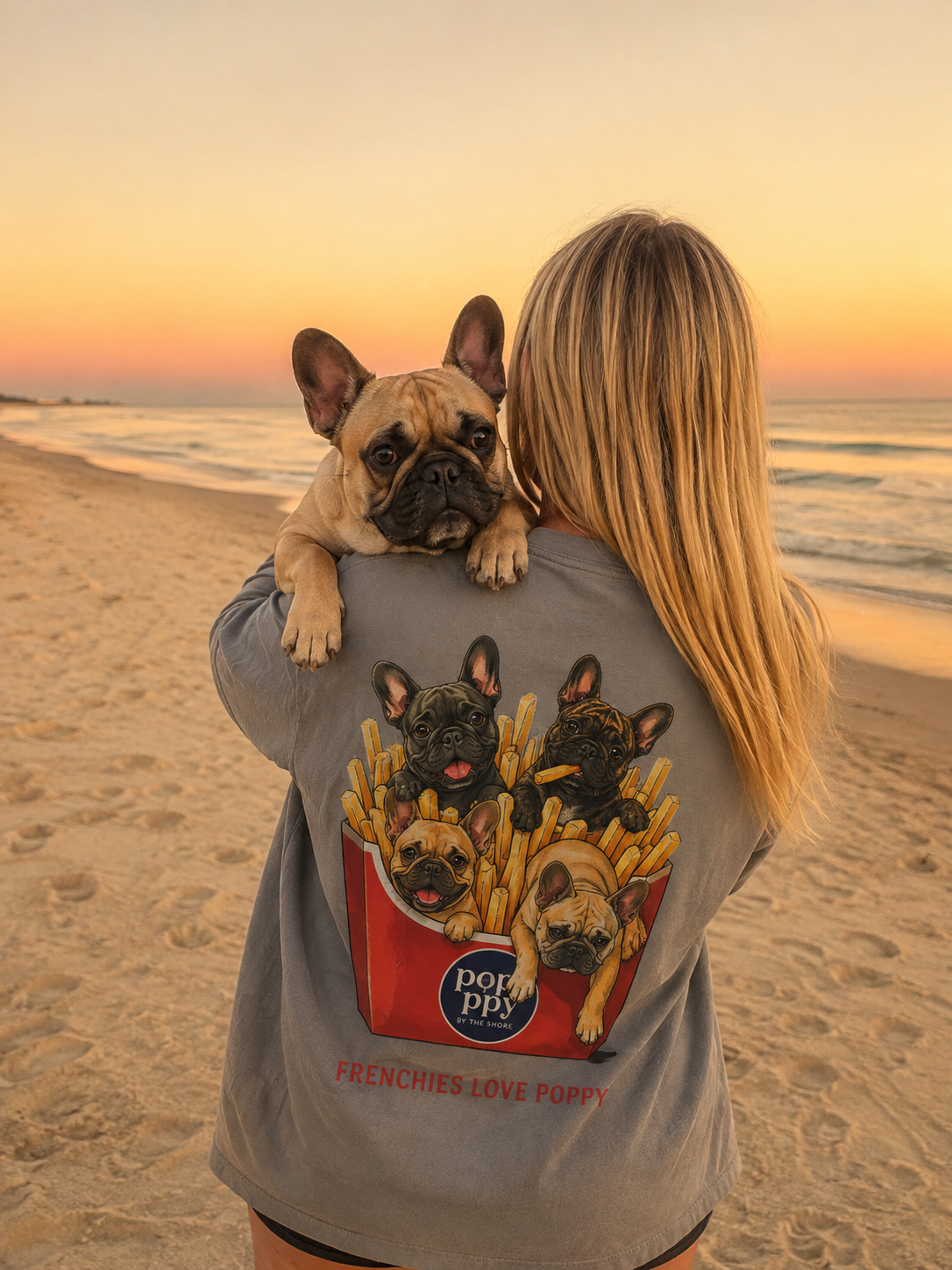 Maui, Pepper, Baddie, & Hobbs Love Poppy Tee
