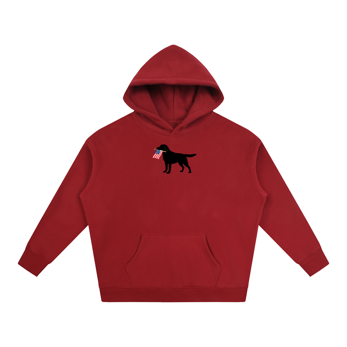 Dogs Love Poppy Americana Hoodie