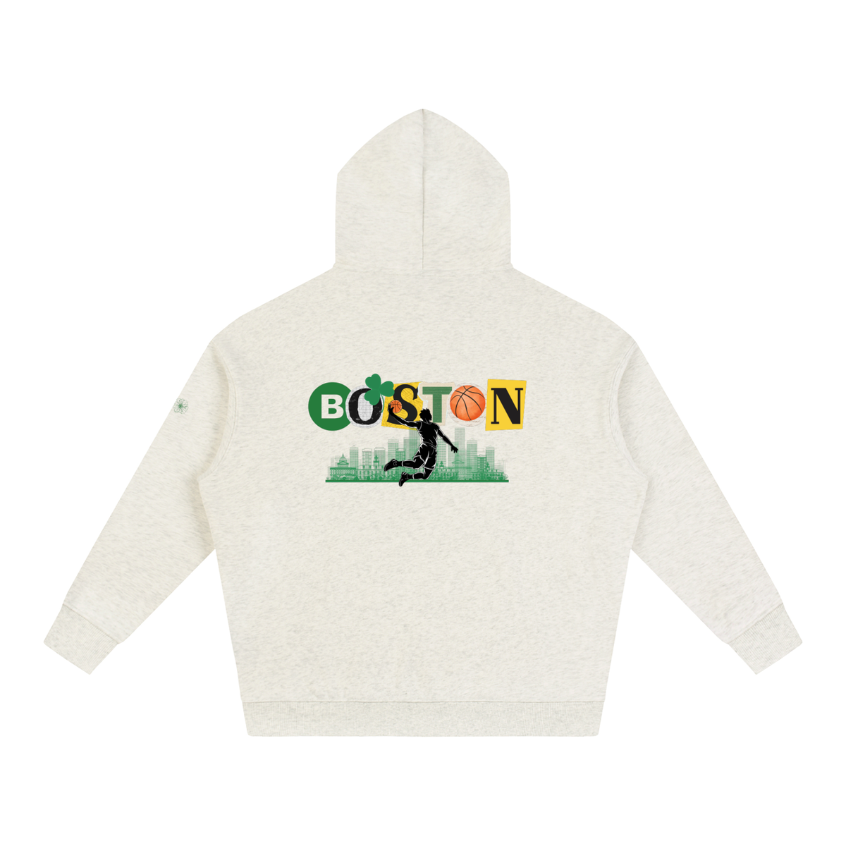 Poppy Bleed Green Hoodie