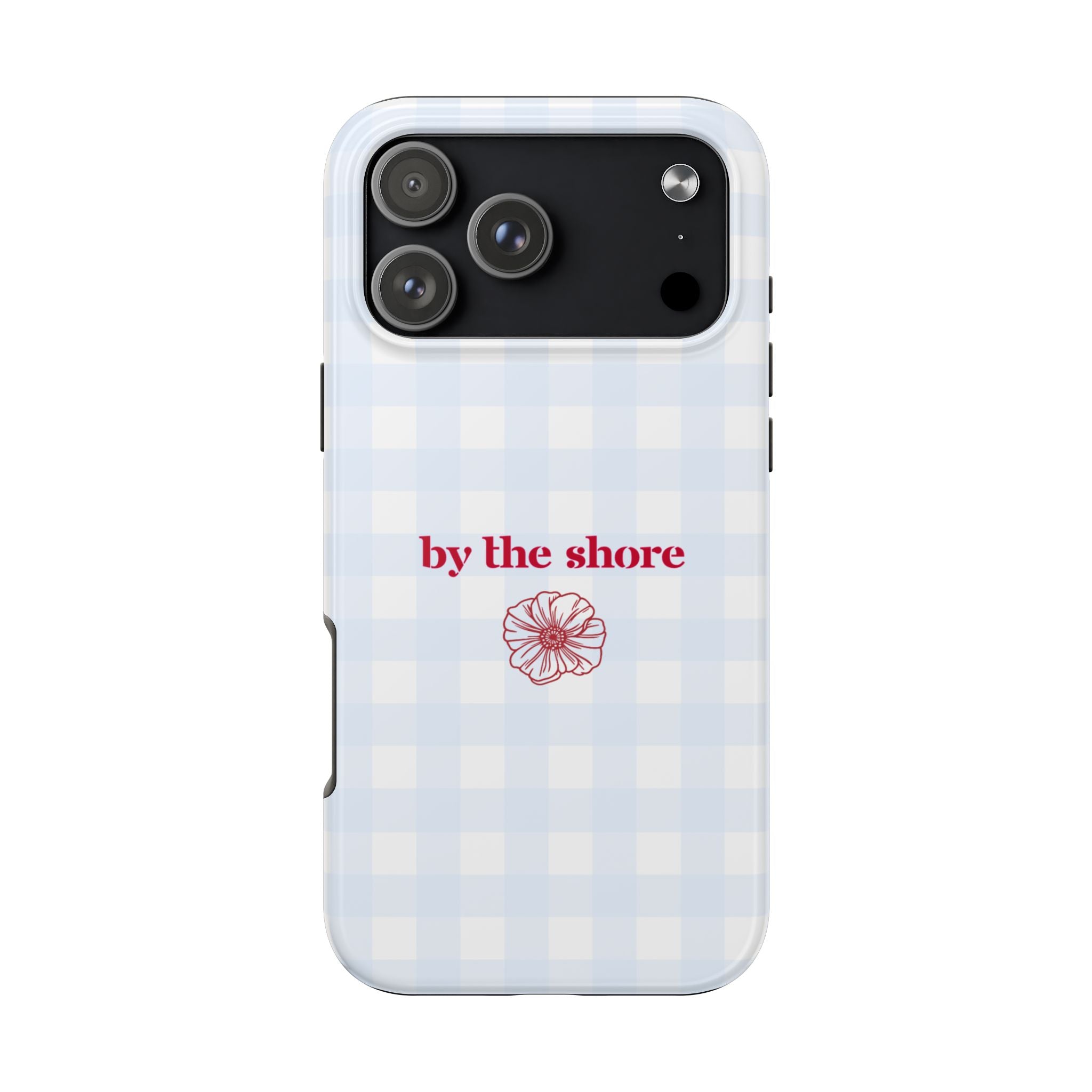 MDW Poppy "by the shore" Gingham Phone Case