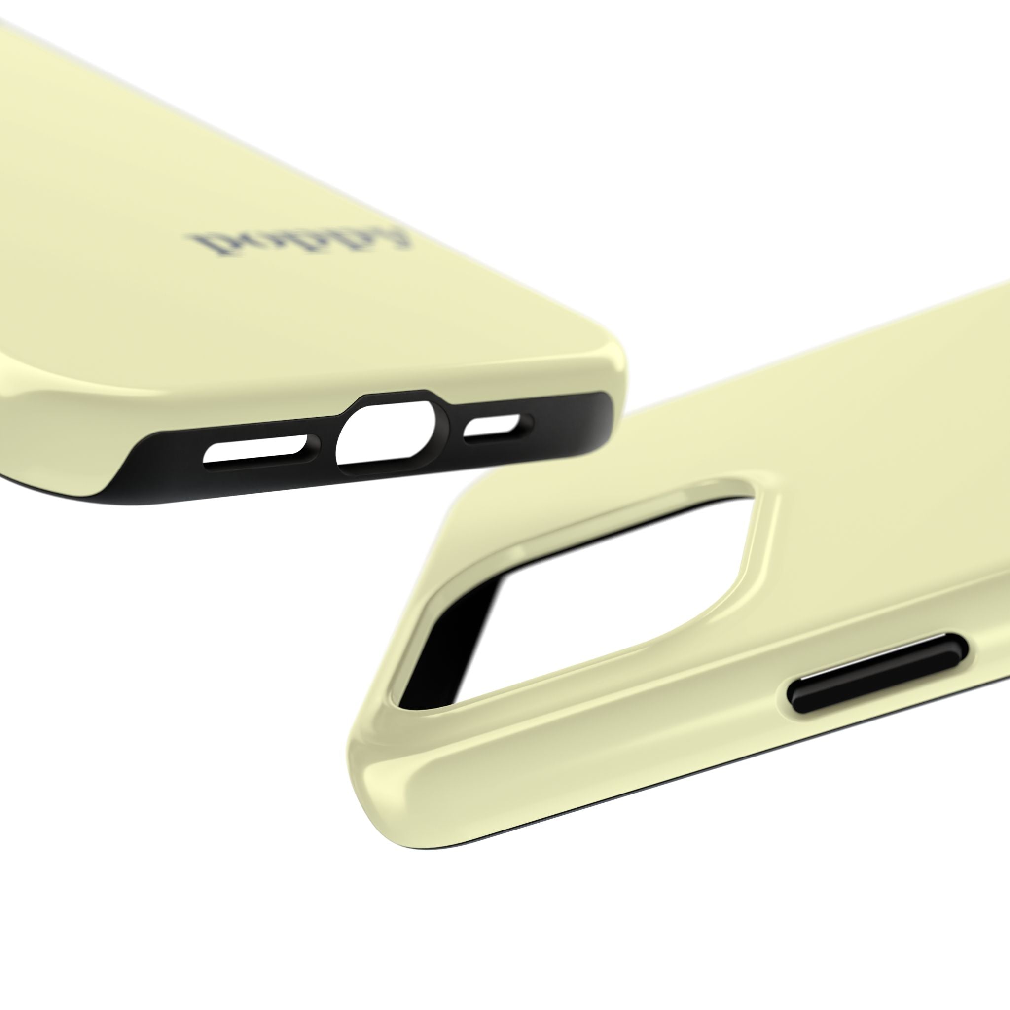 Poppy "Oar"iginals Minimalist Light Yellow Phone Case