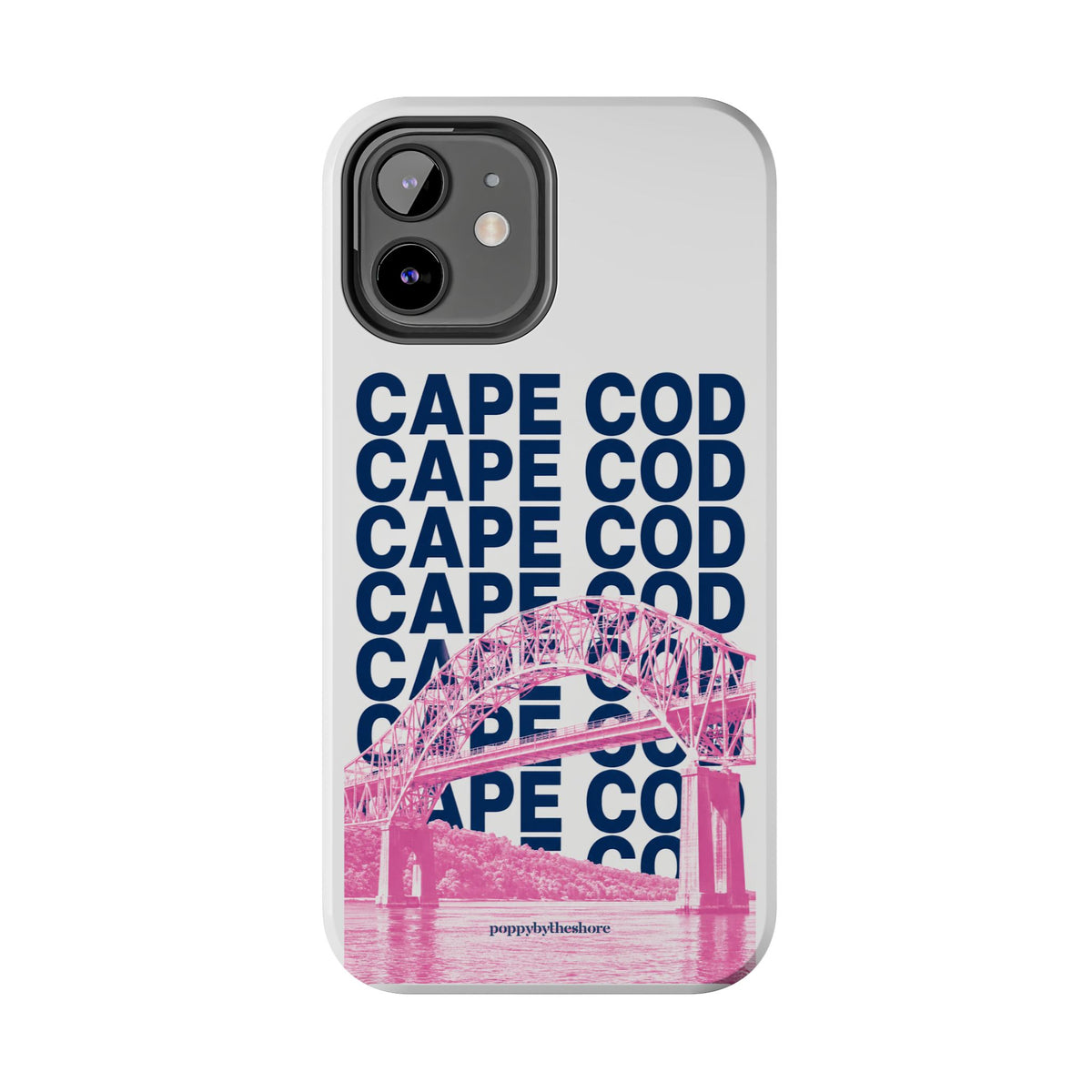 Poppy Over the Bridge Phone Case