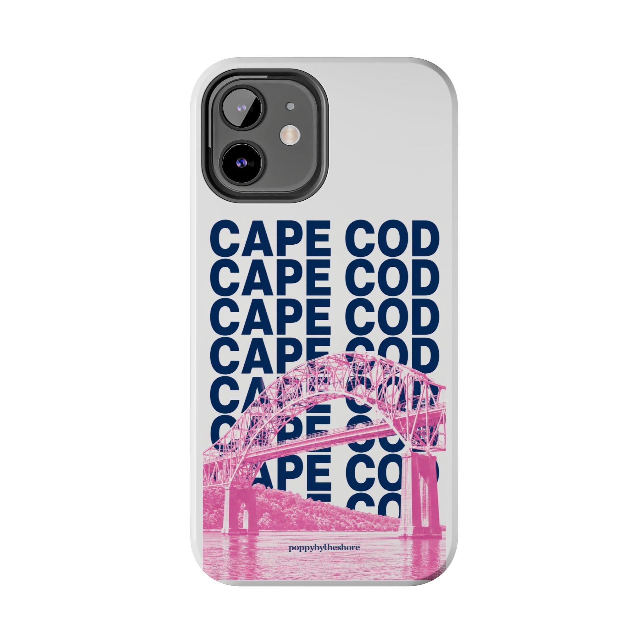 Poppy Over the Bridge Phone Case
