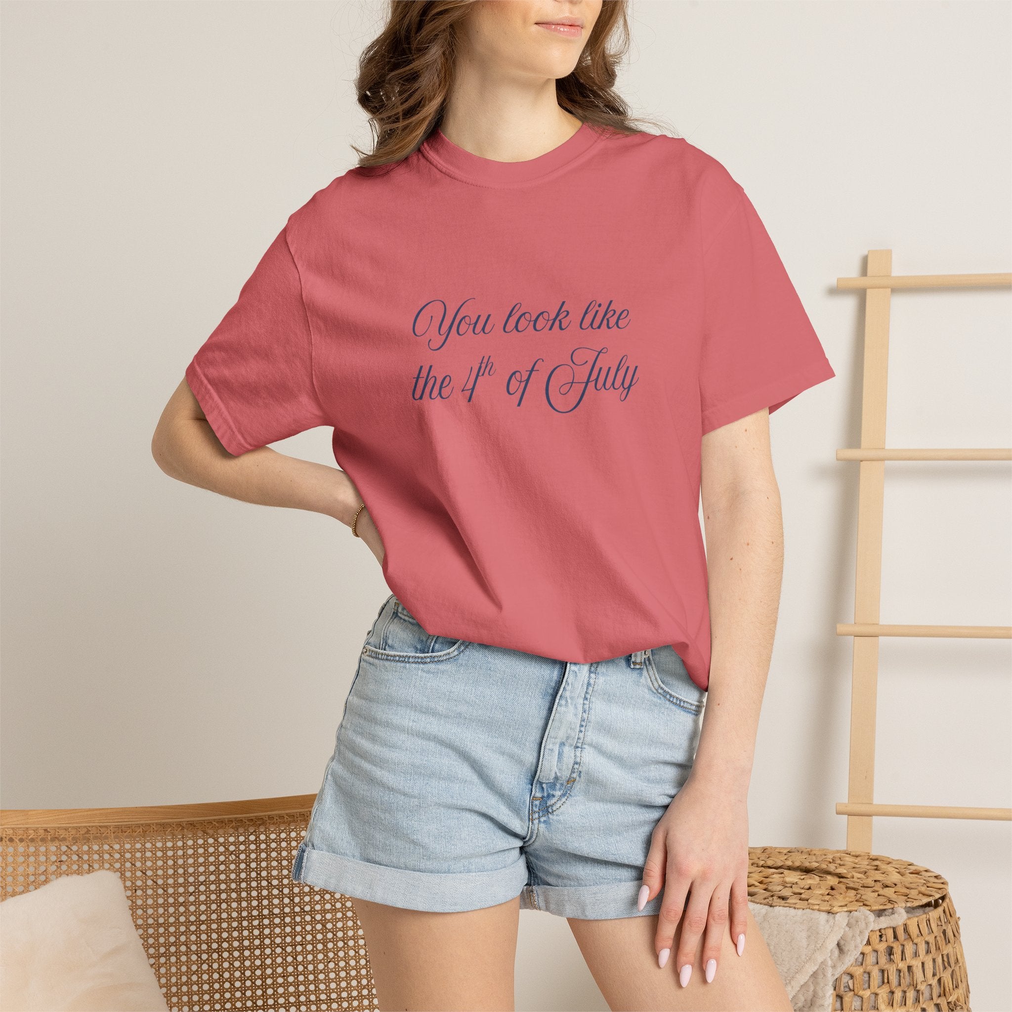 Hot Dogs Love Poppy Tee