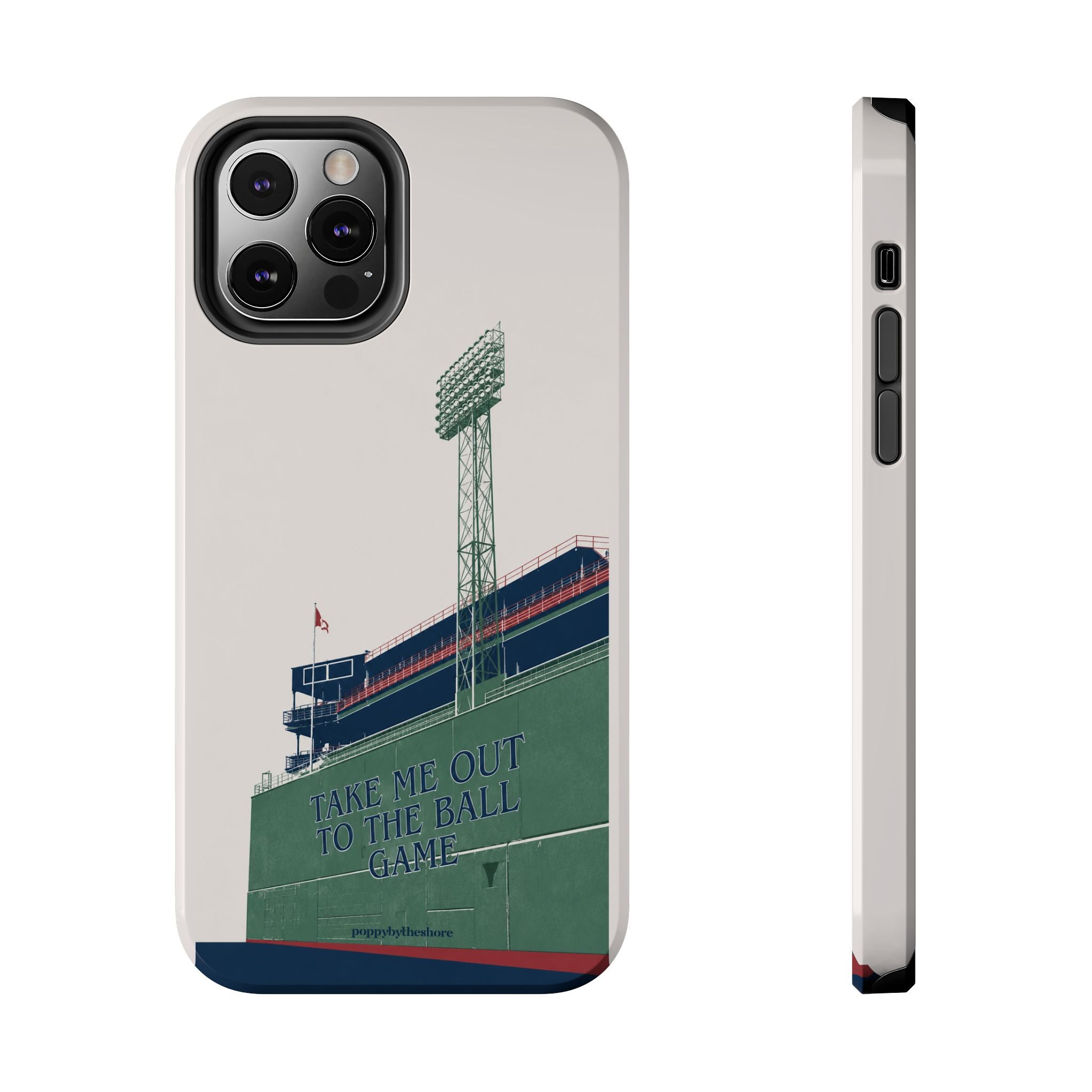 Poppy at the Ballpark Phone Case