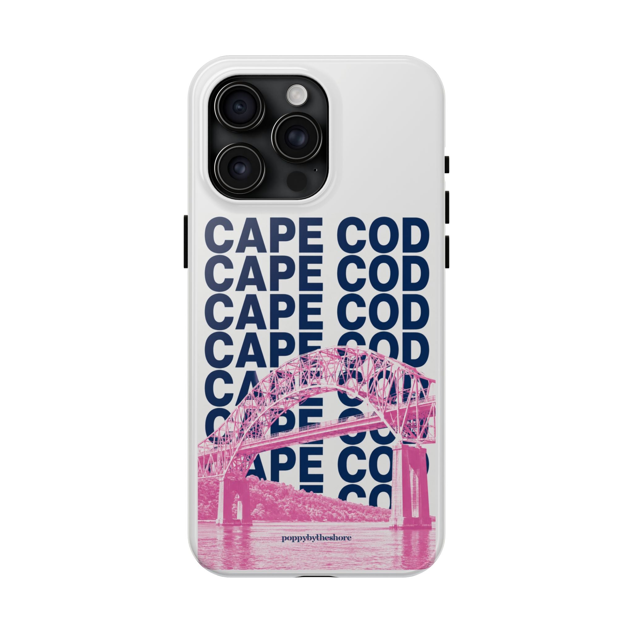 Poppy Over the Bridge Phone Case