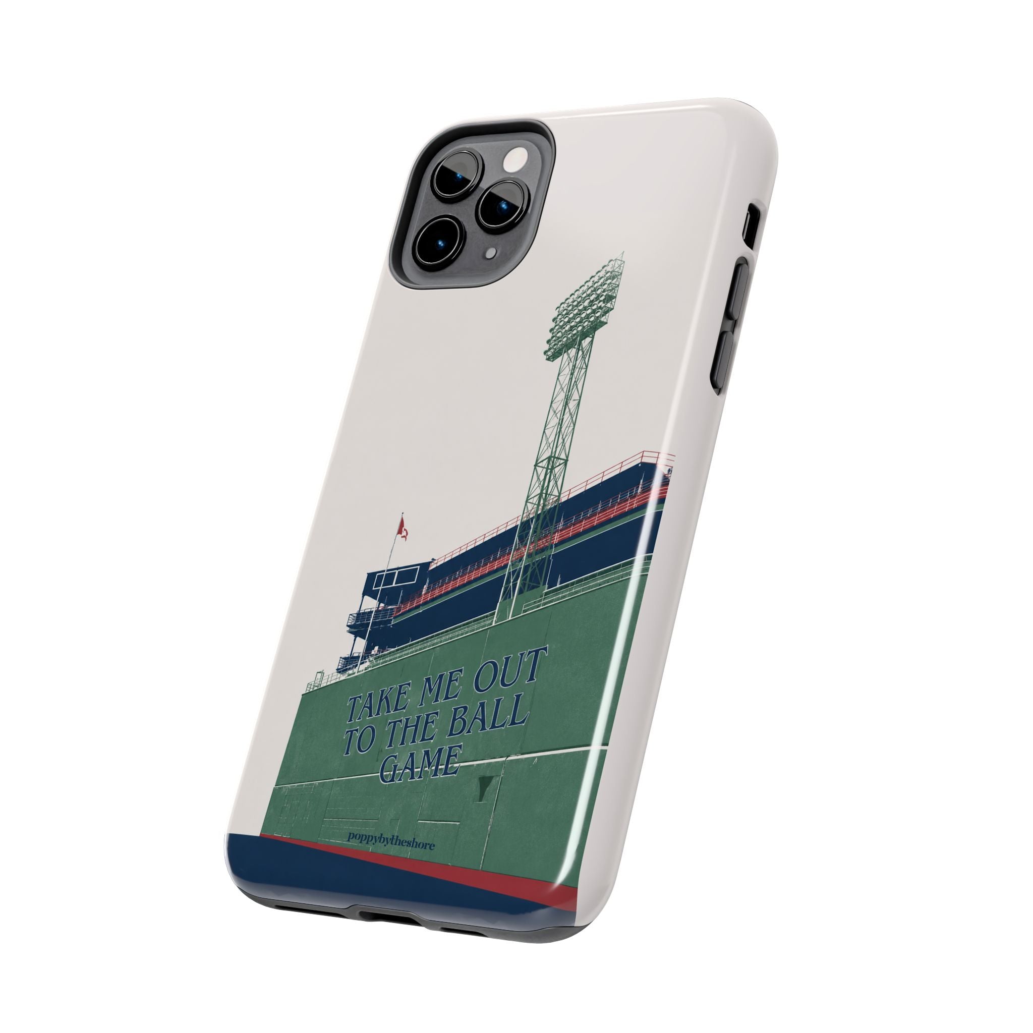 Poppy at the Ballpark Phone Case