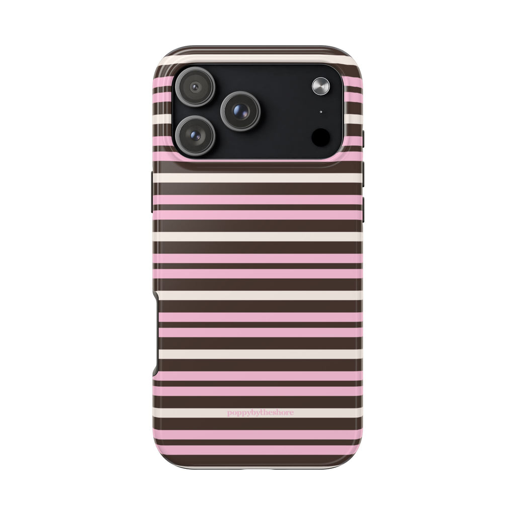 Neapolitan Striped Phone Case