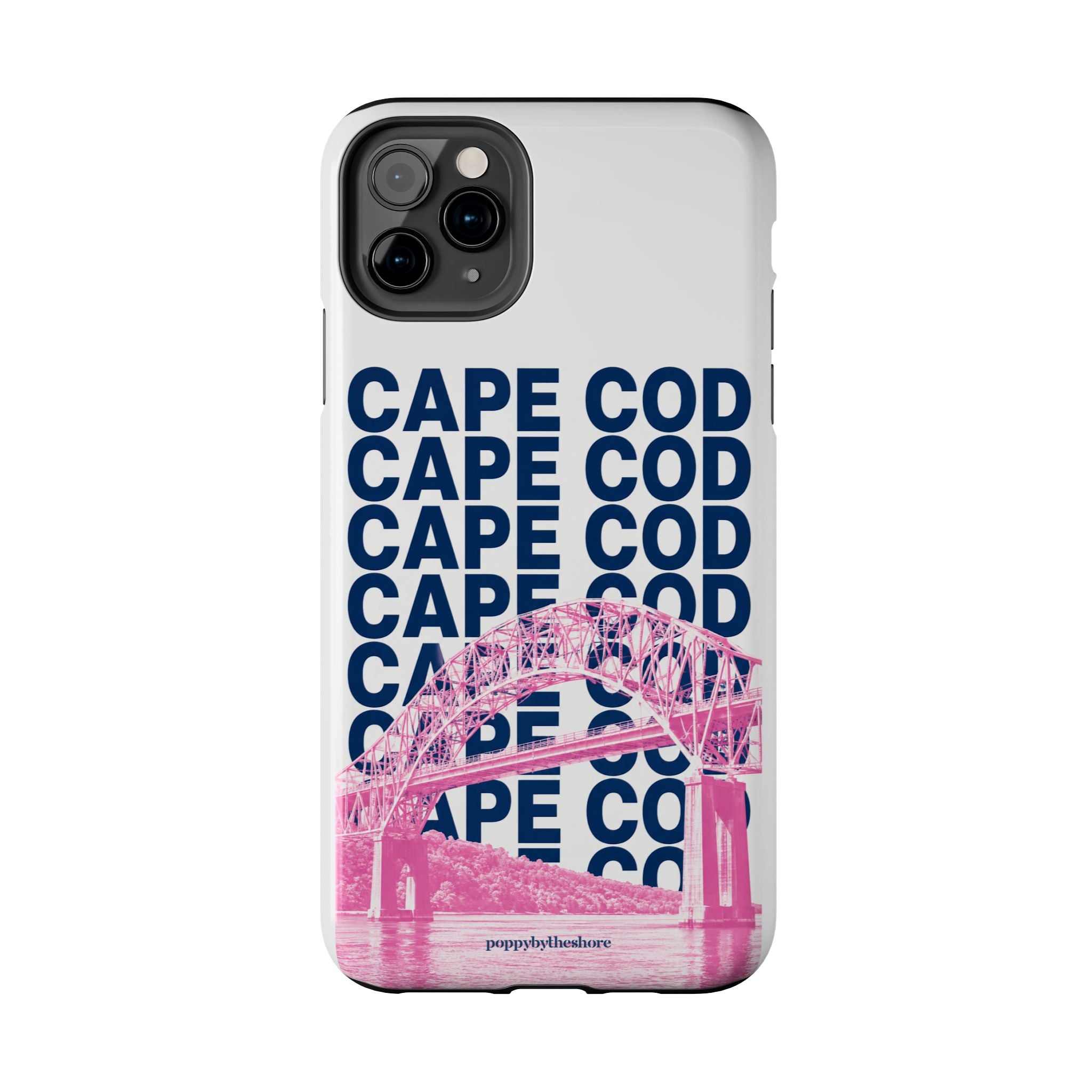Poppy Over the Bridge Phone Case