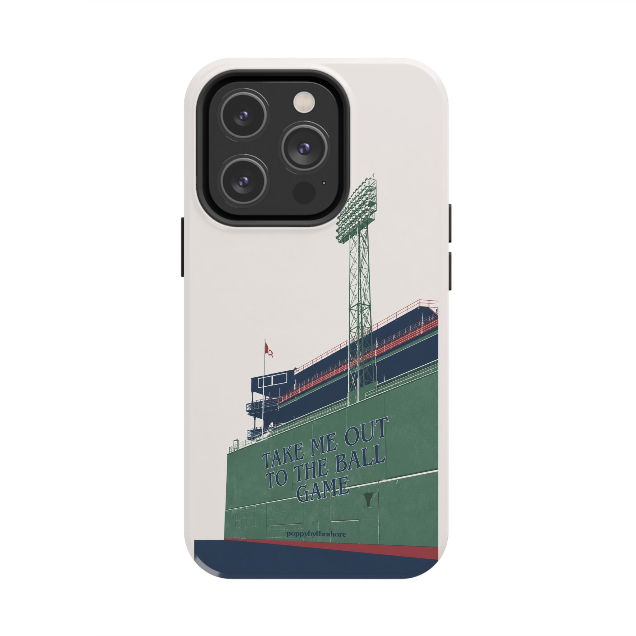 Poppy at the Ballpark Phone Case