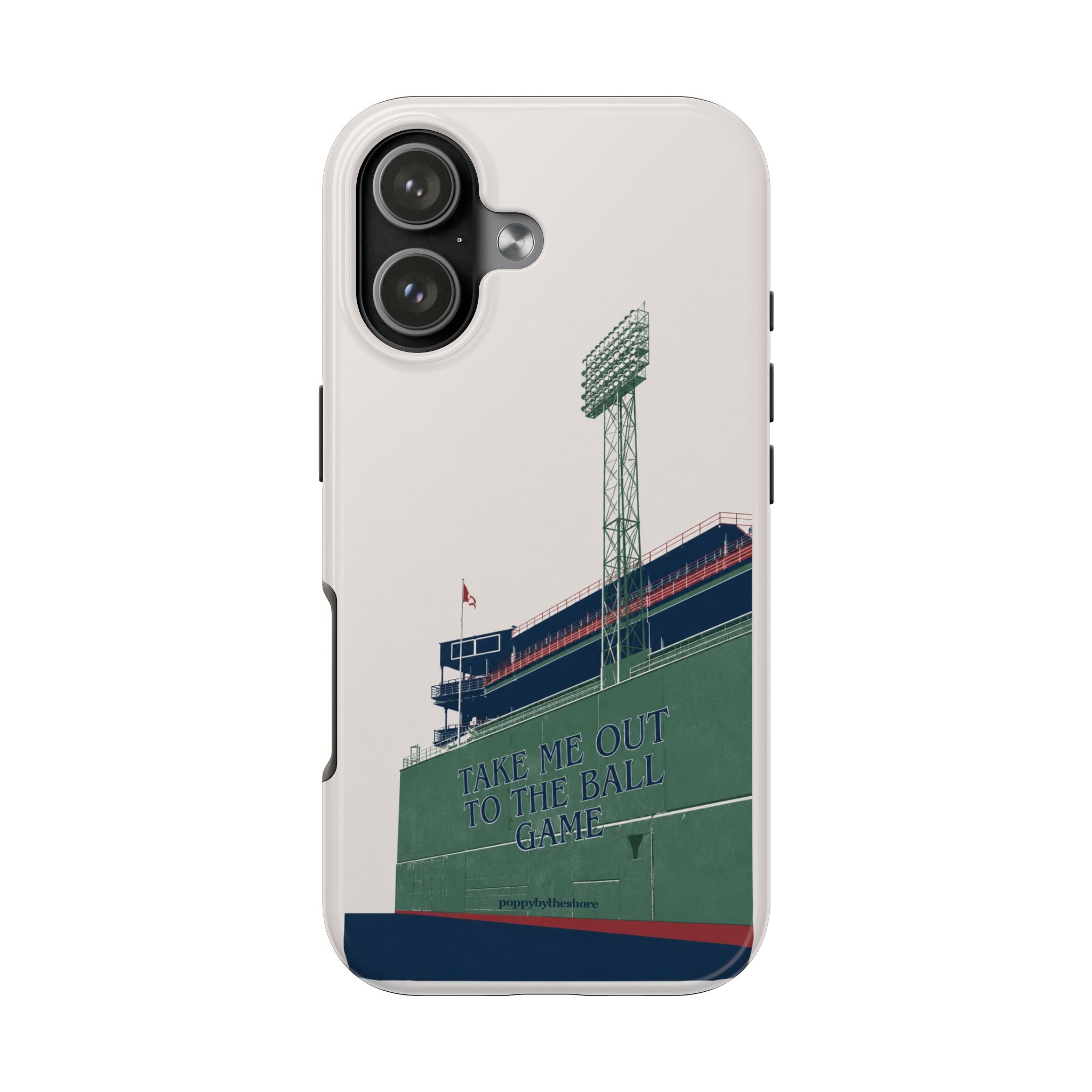 Poppy at the Ballpark Phone Case