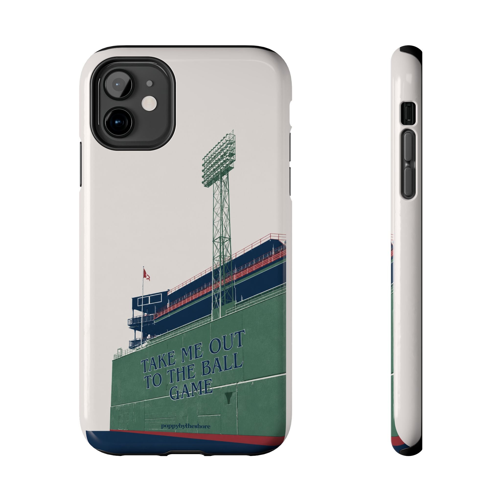 Poppy at the Ballpark Phone Case