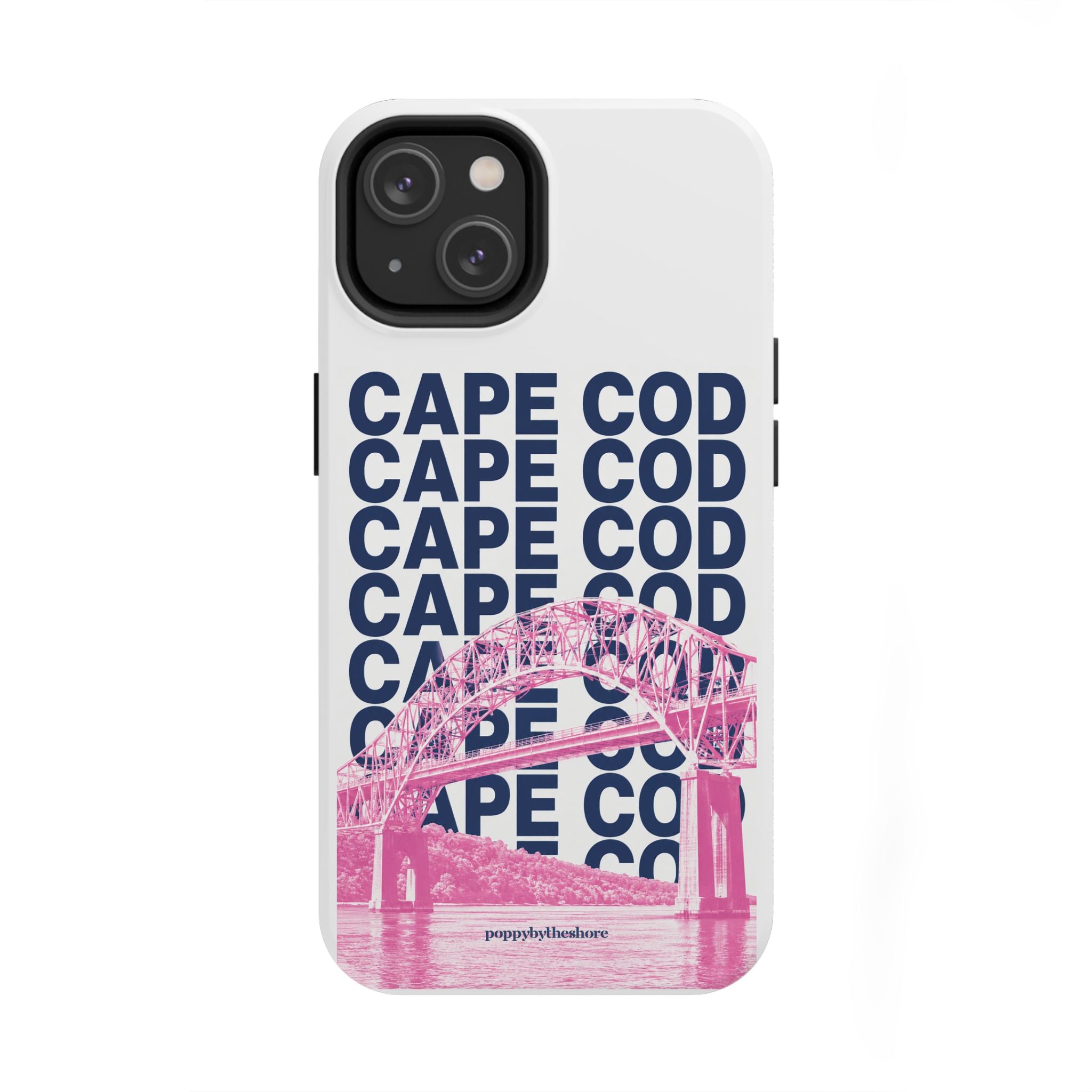 Poppy Over the Bridge Phone Case