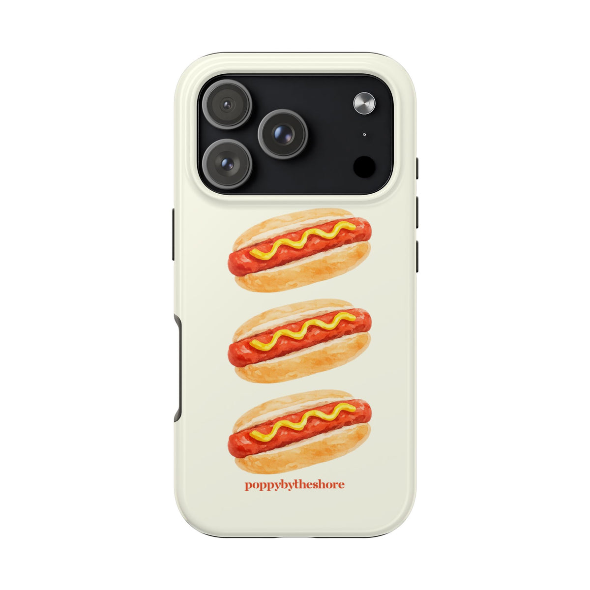 Poppy Hot Dog Phone Case