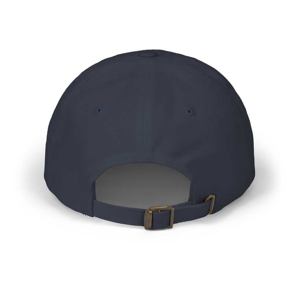 Poppy by the Shore Embroidered Dad Cap - Red