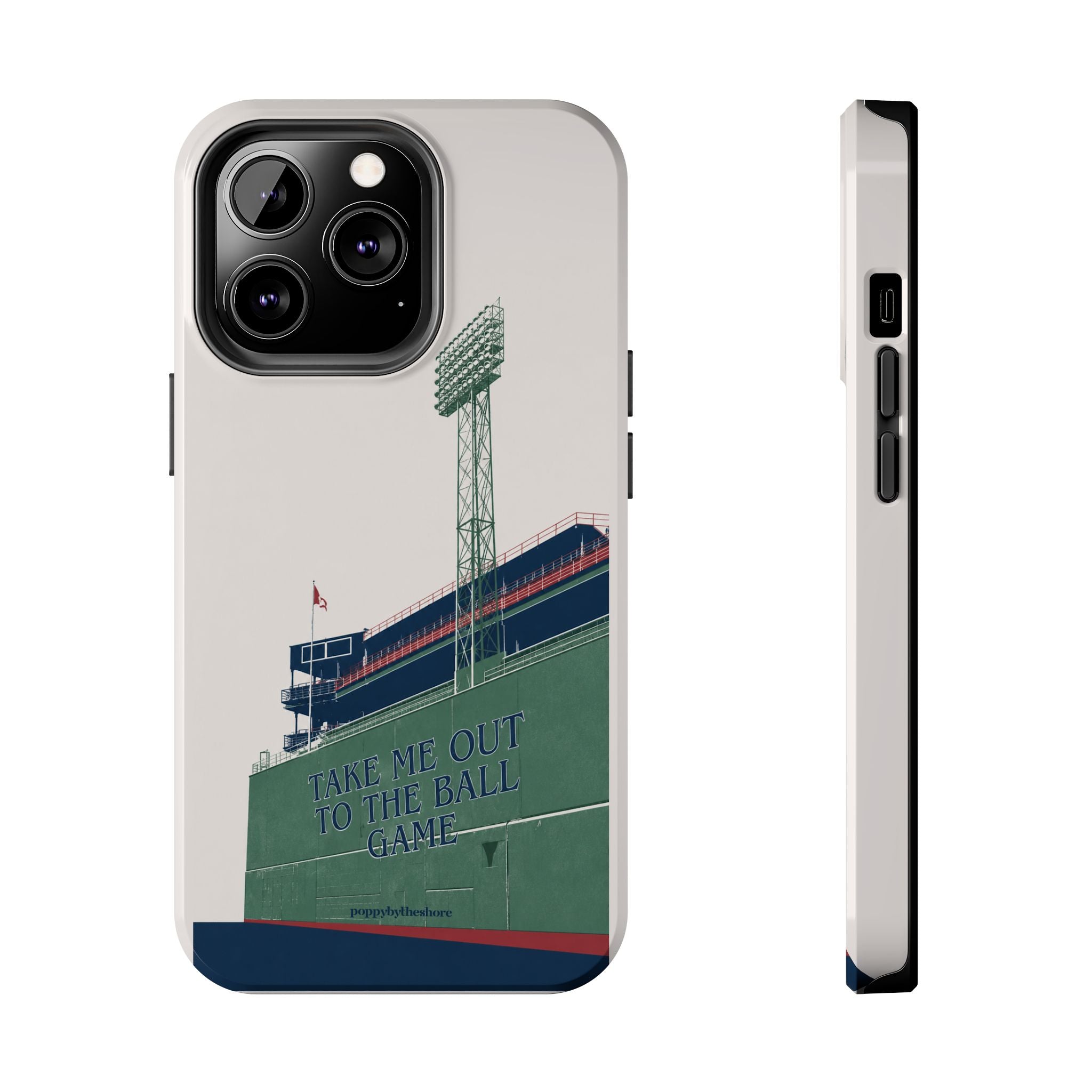 Poppy at the Ballpark Phone Case