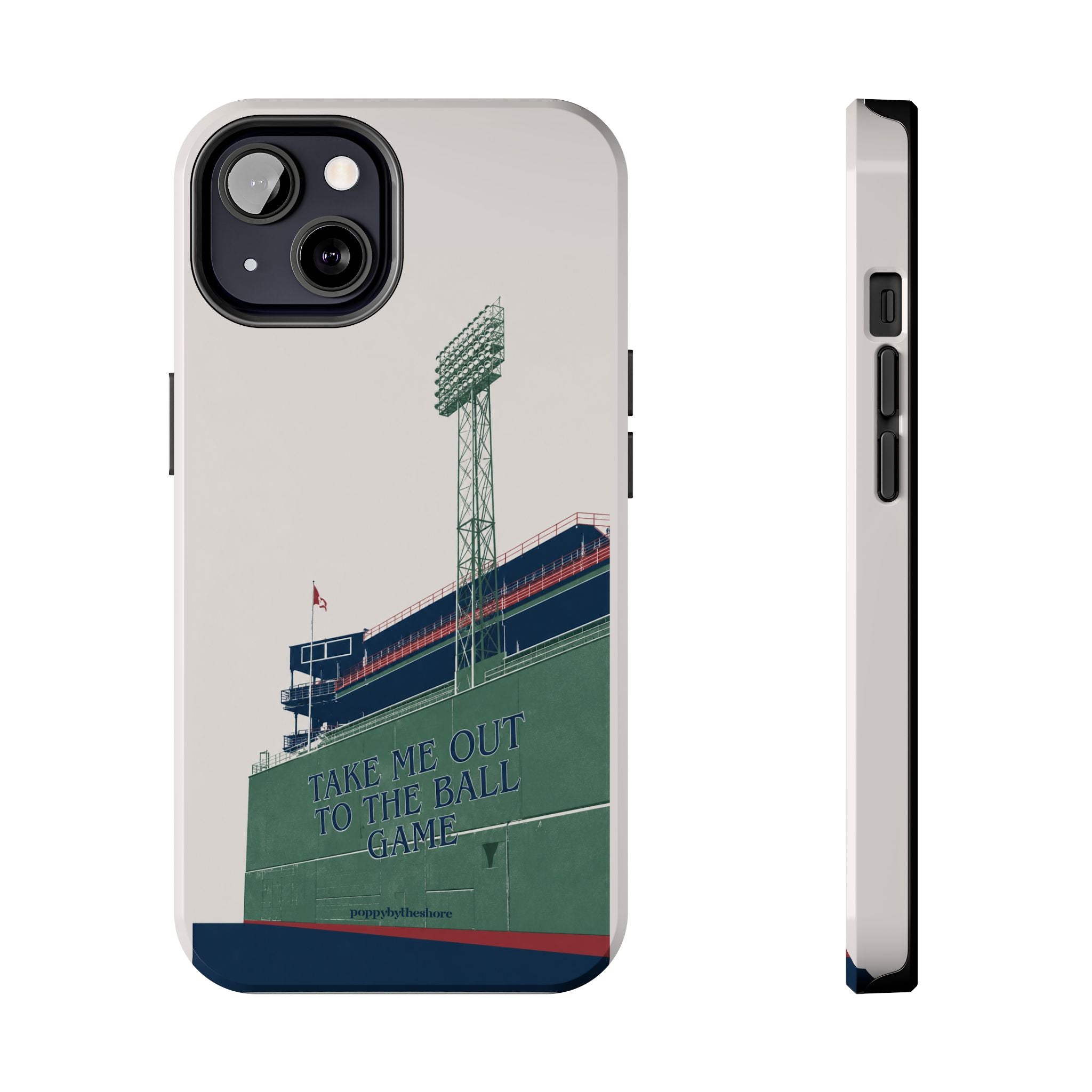 Poppy at the Ballpark Phone Case