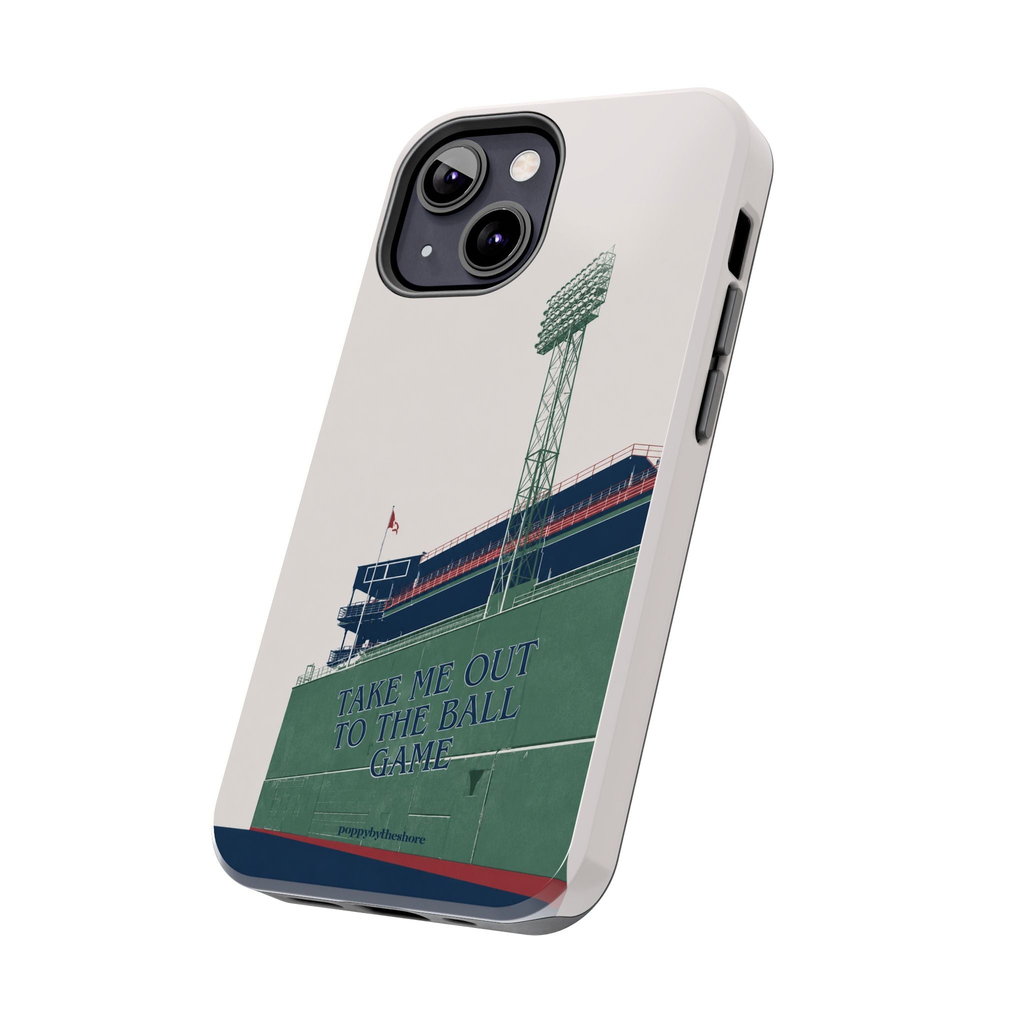 Poppy at the Ballpark Phone Case