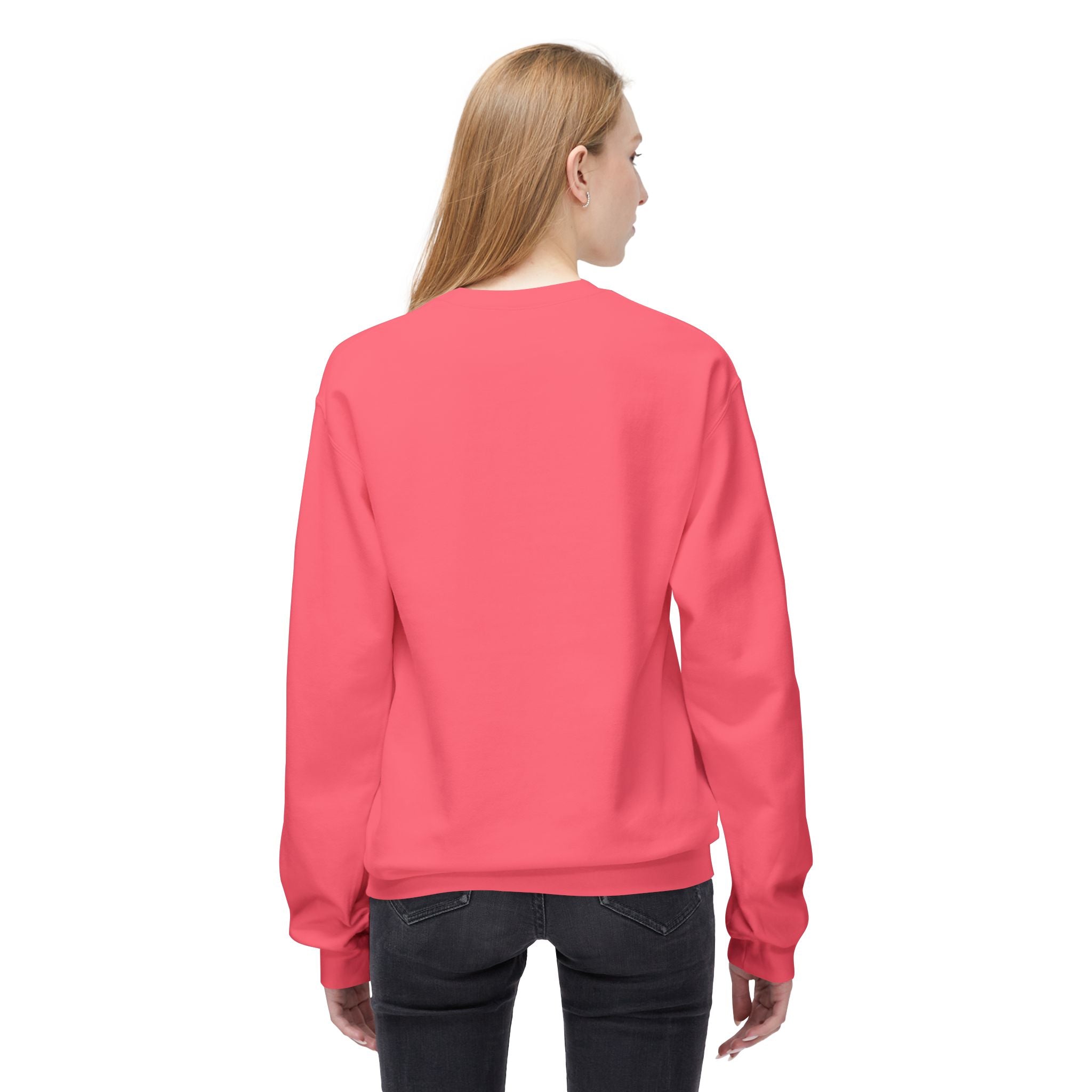 Poppy Hydrangea Print Crew