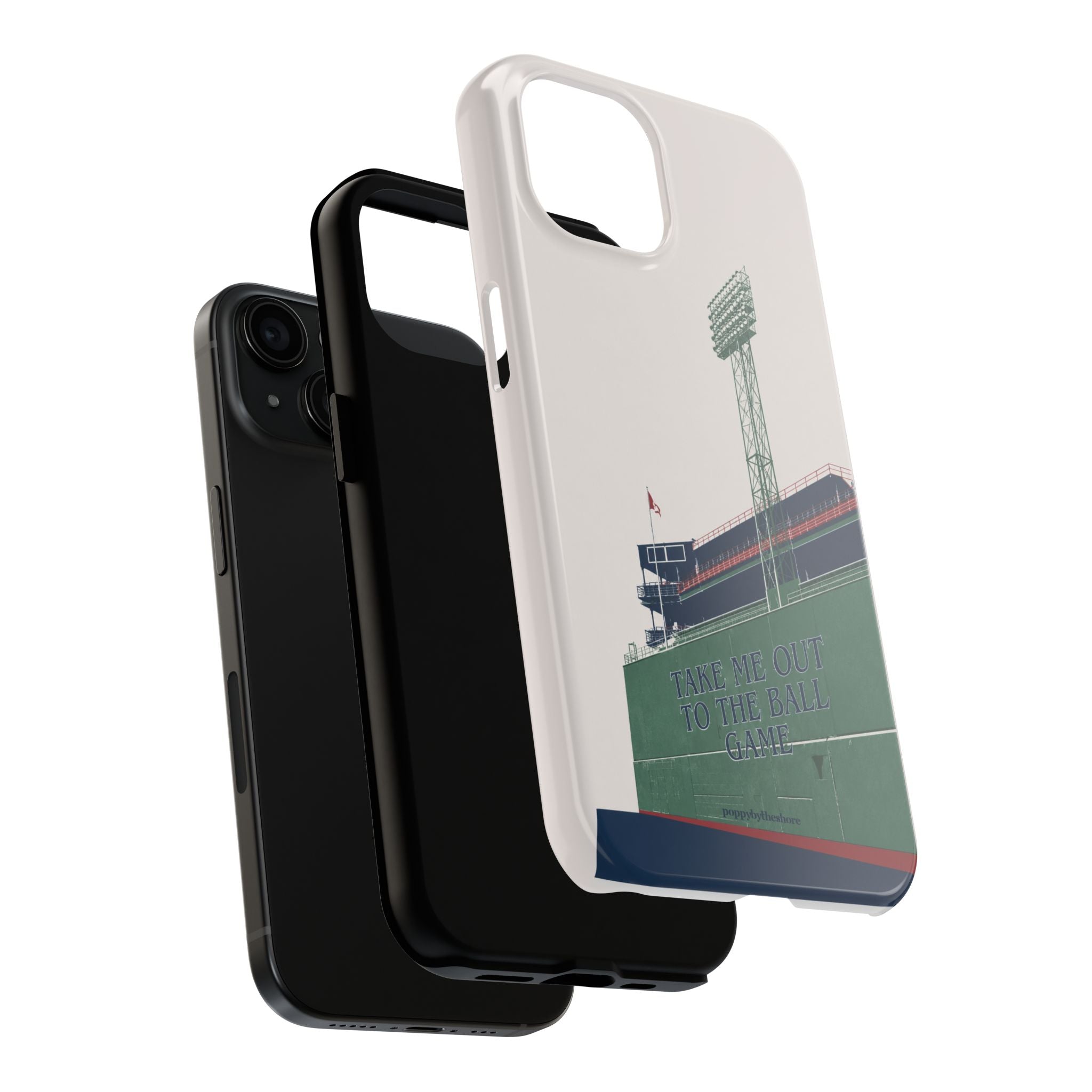 Poppy at the Ballpark Phone Case