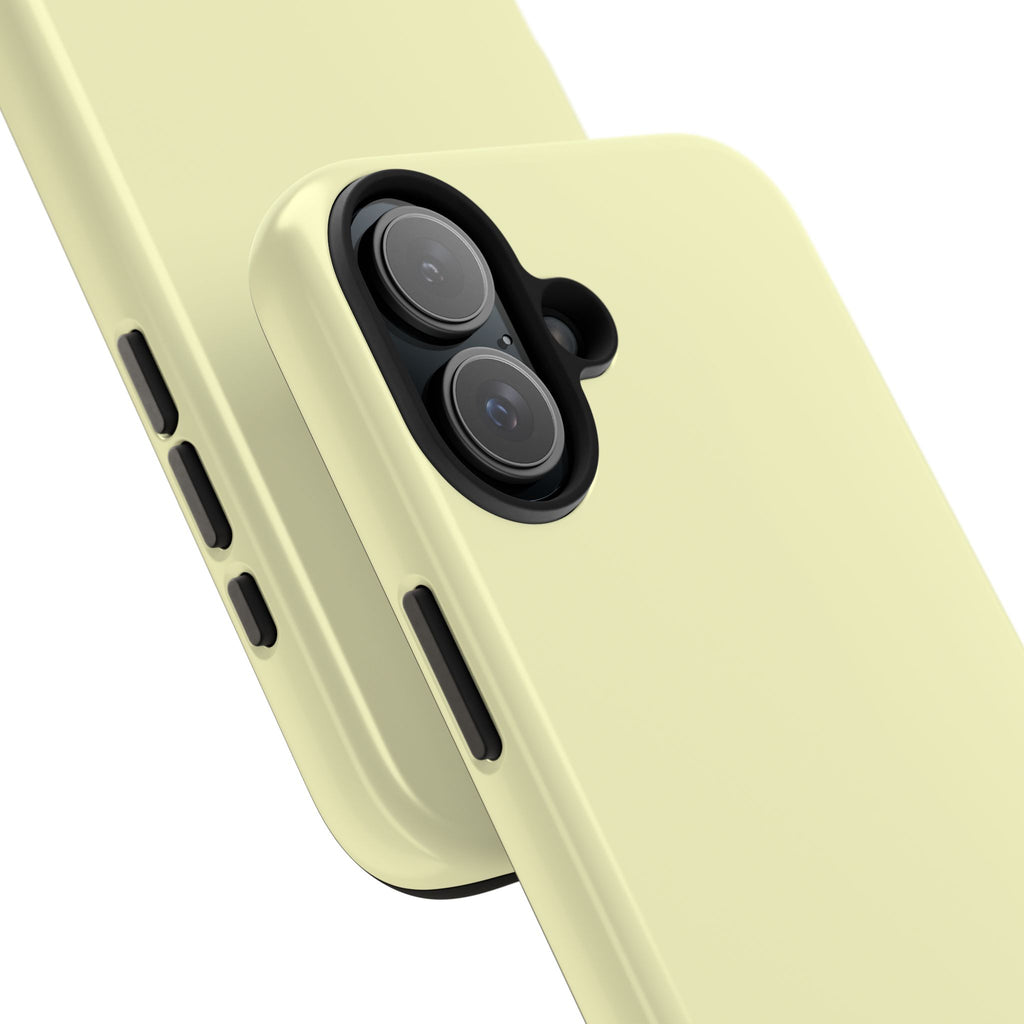 Poppy "Oar"iginals Minimalist Light Yellow Phone Case
