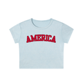Poppy America Crop Top