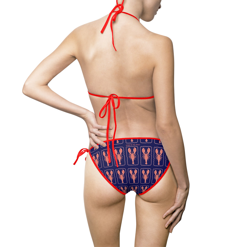 Poppy Lobster Bikini