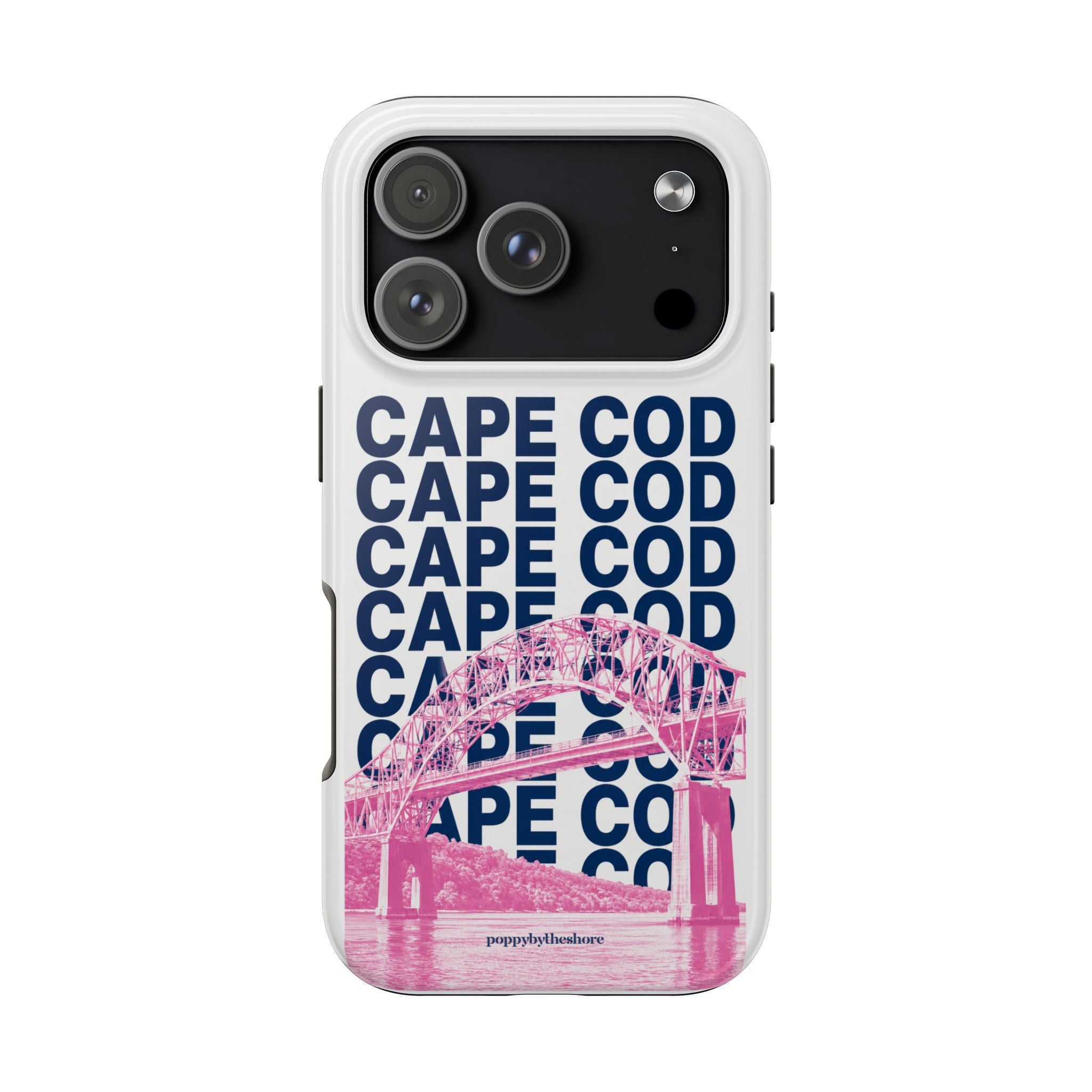 Poppy Over the Bridge Phone Case