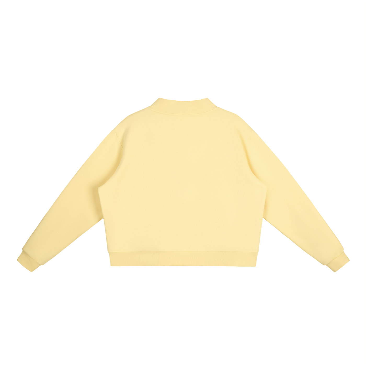 Poppy Polka Dot Mock-Neck Sweatshirt