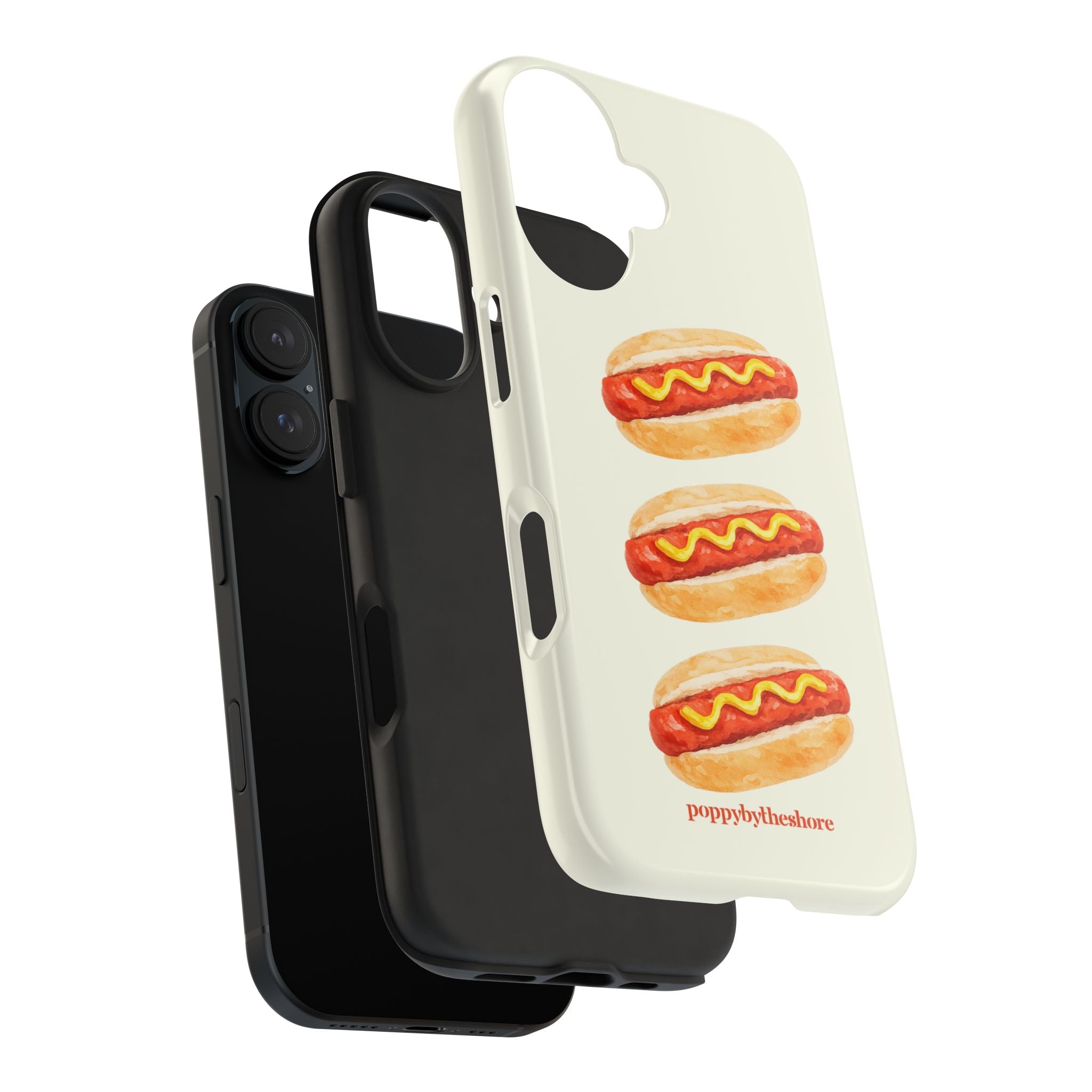 Poppy Hot Dog Phone Case