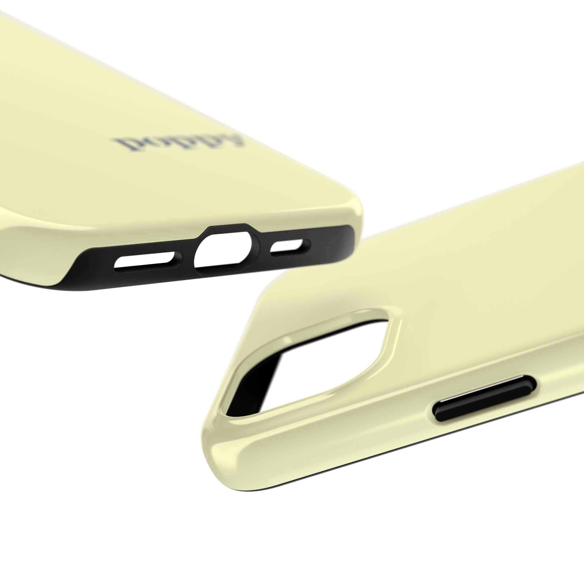 Poppy "Oar"iginals Minimalist Light Yellow Phone Case
