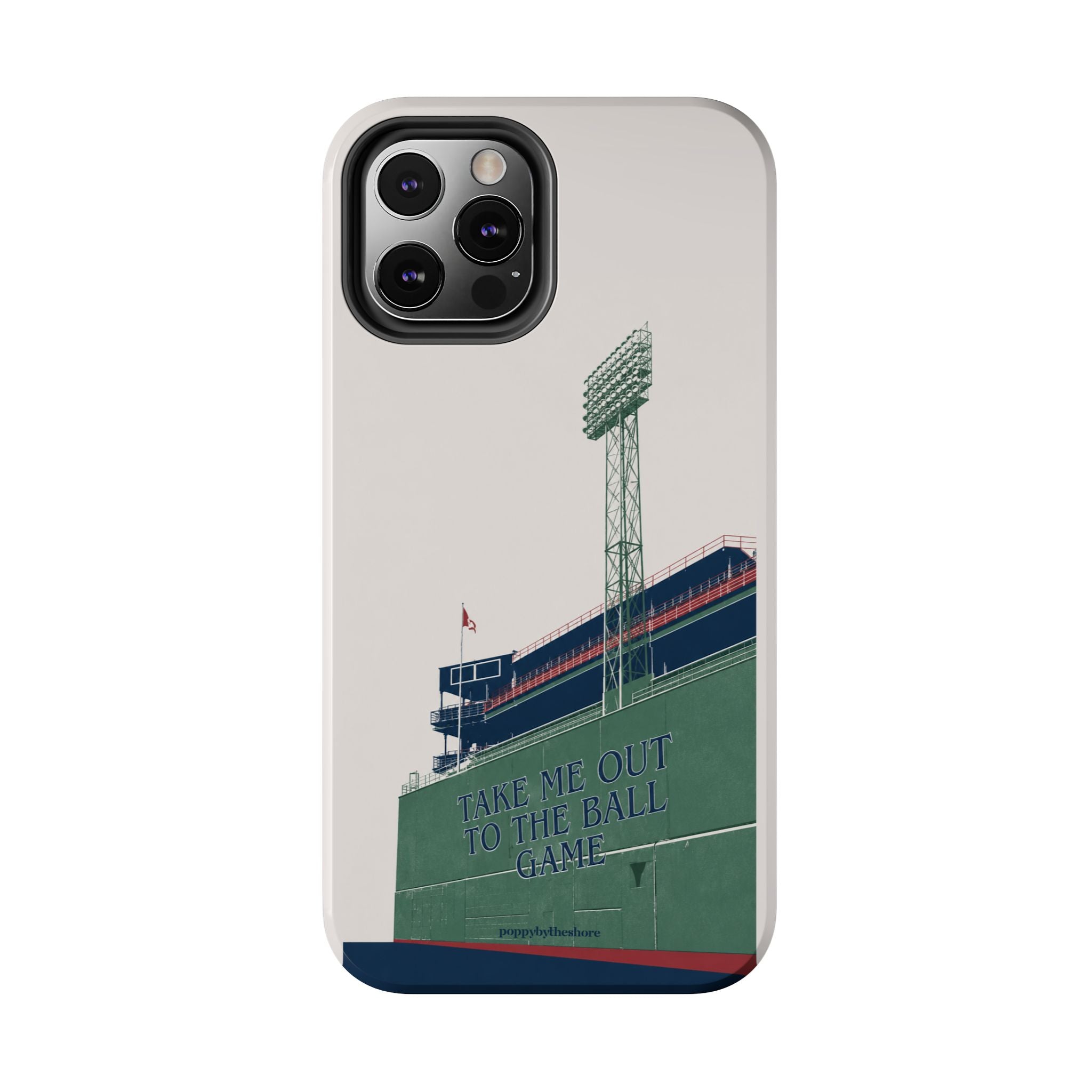 Poppy at the Ballpark Phone Case