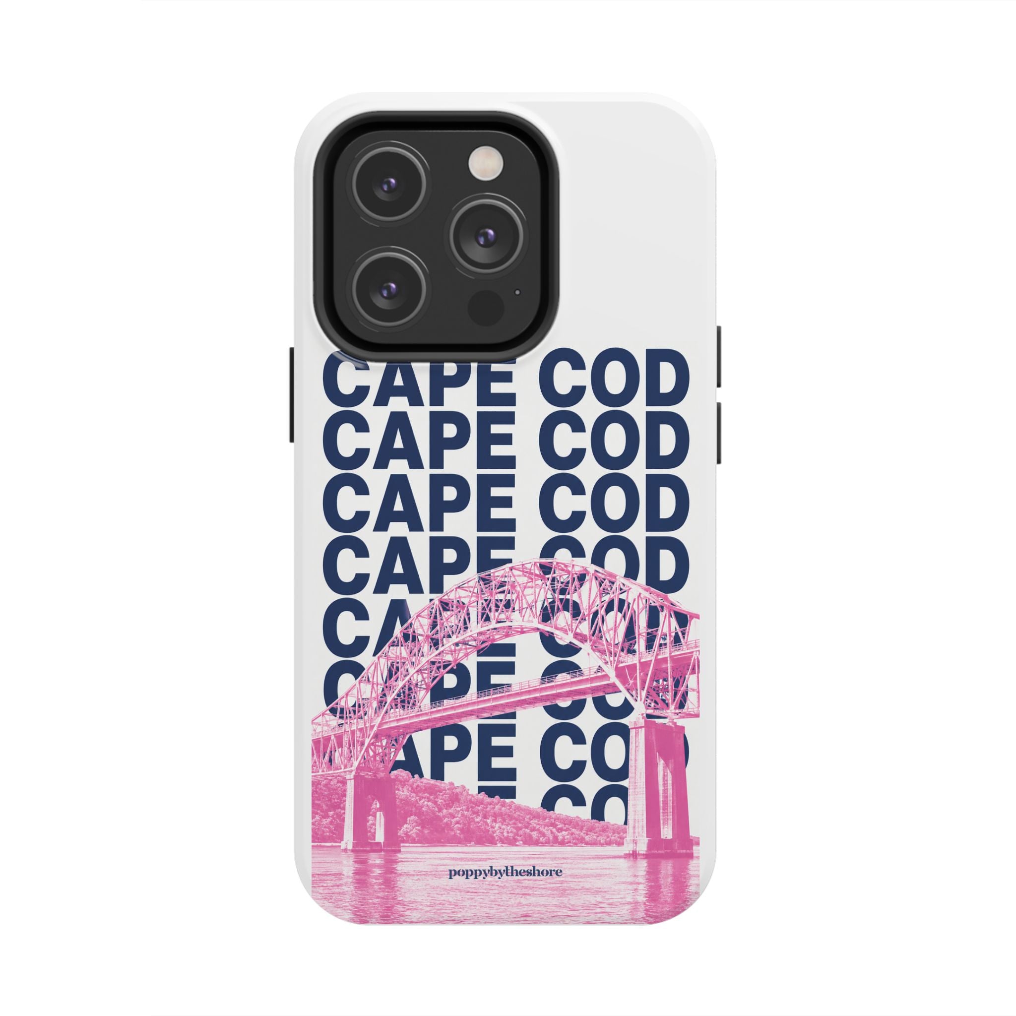 Poppy Over the Bridge Phone Case