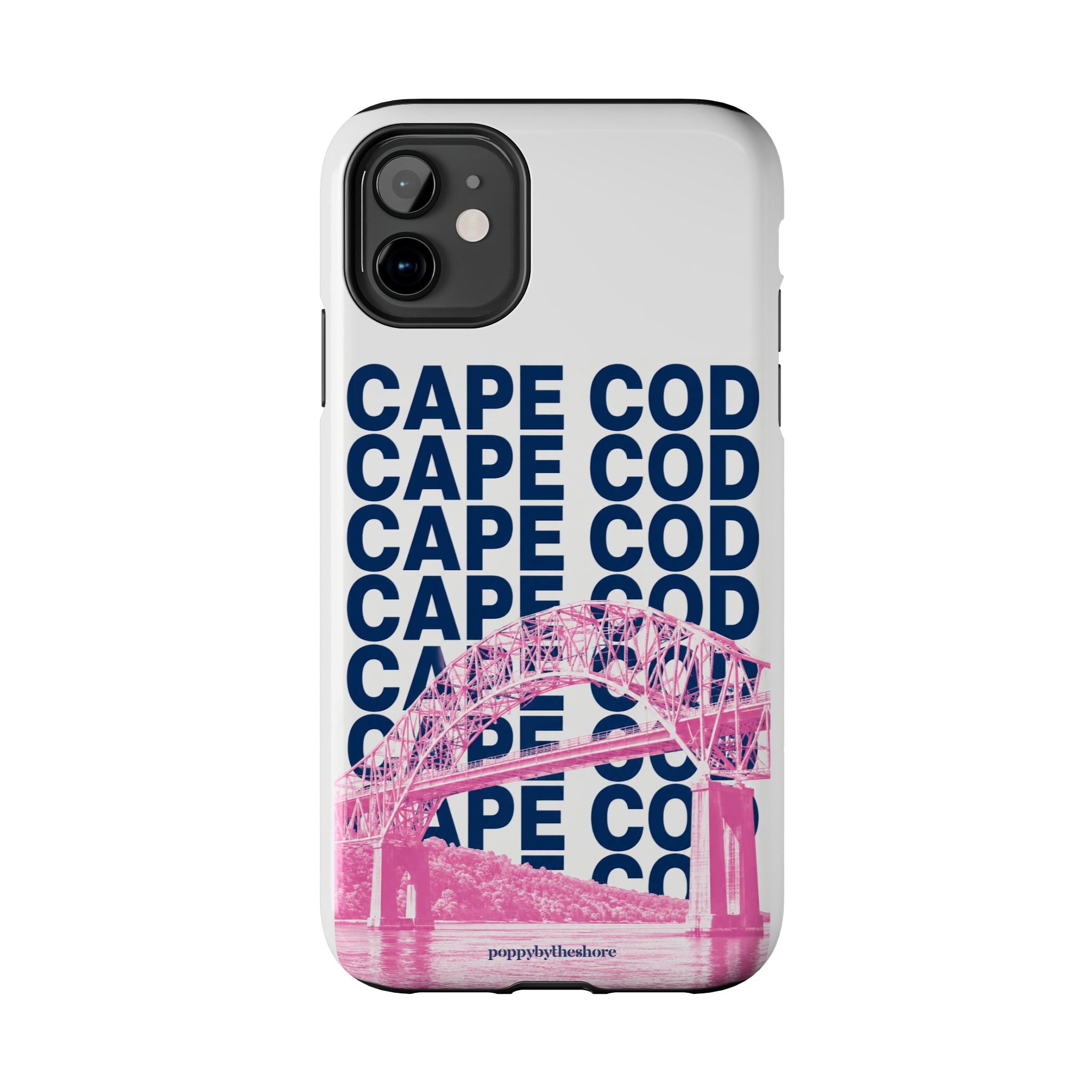 Poppy Over the Bridge Phone Case