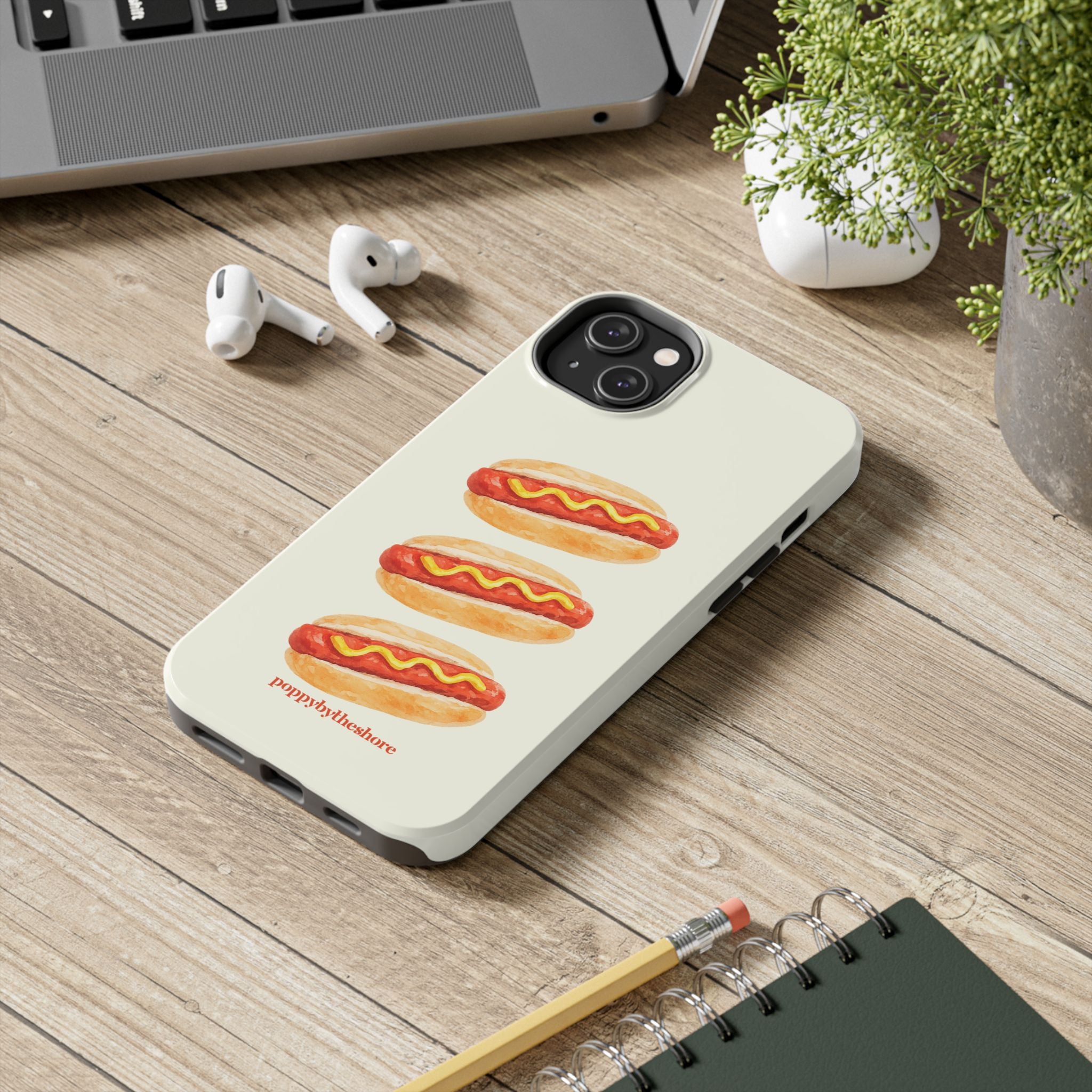 Poppy Hot Dog Phone Case