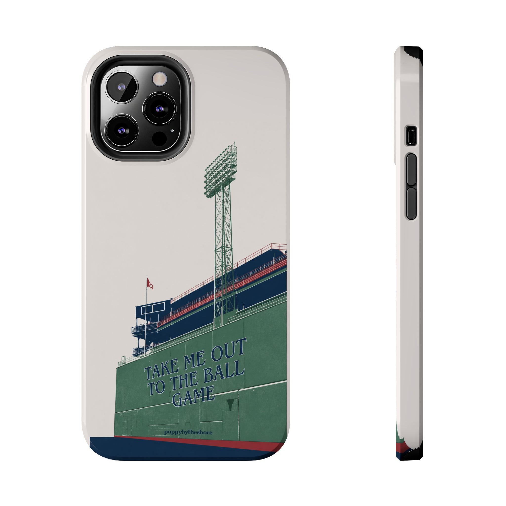 Poppy at the Ballpark Phone Case