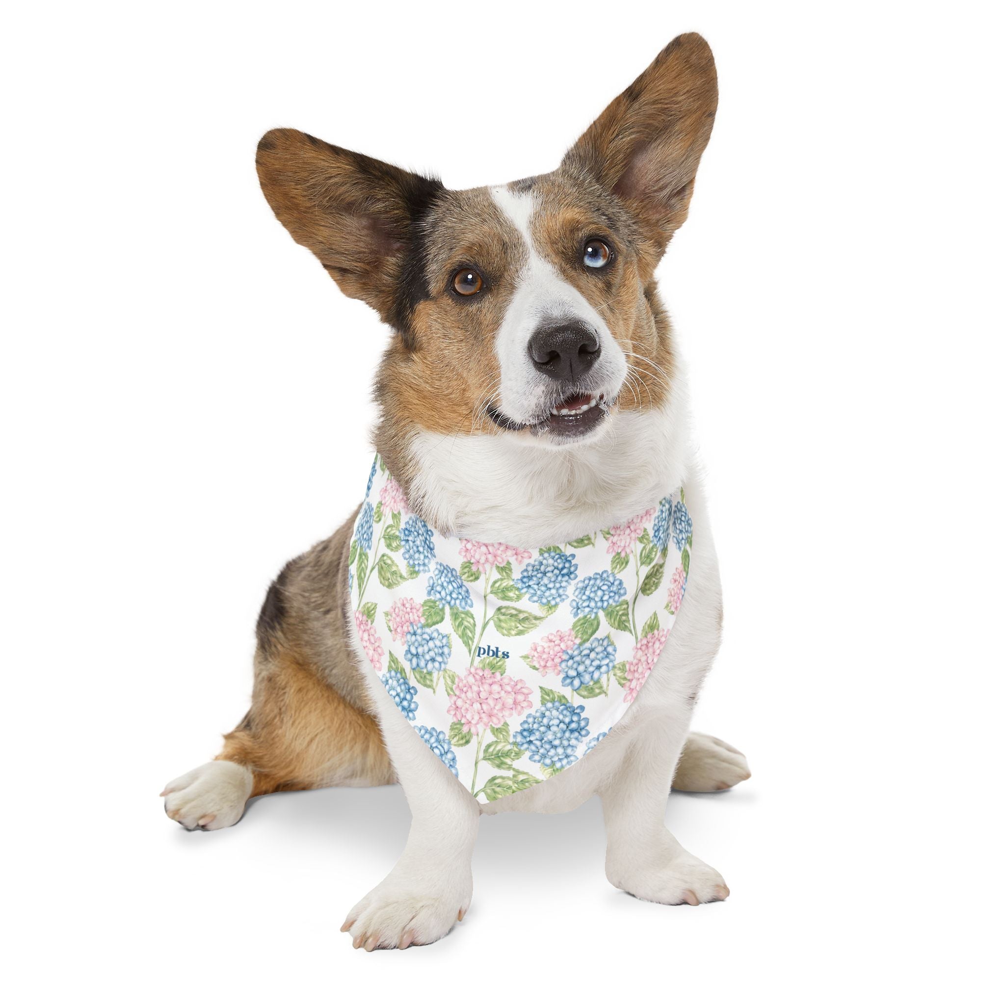 Hydrangea Pet Bandana Collar