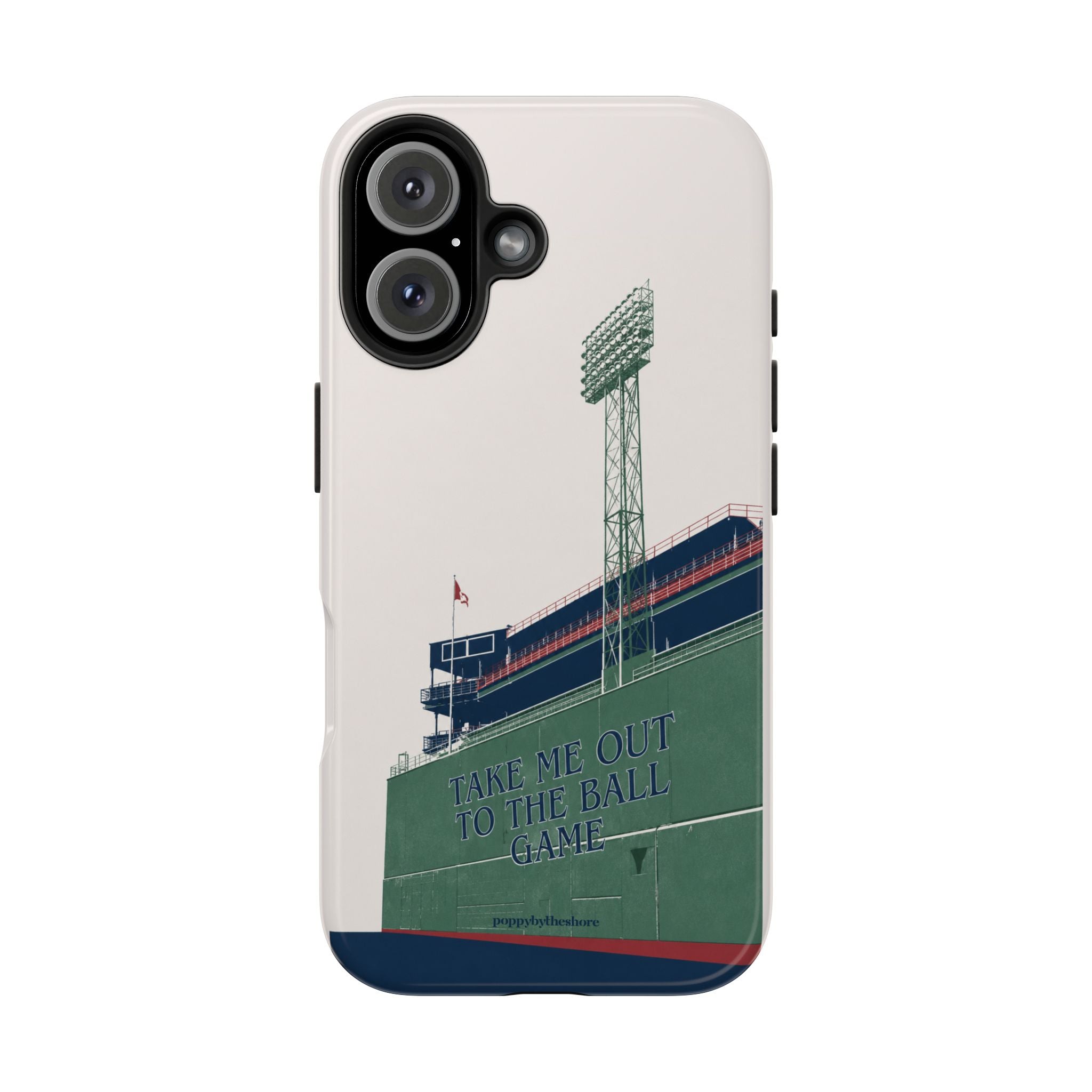 Poppy at the Ballpark Phone Case