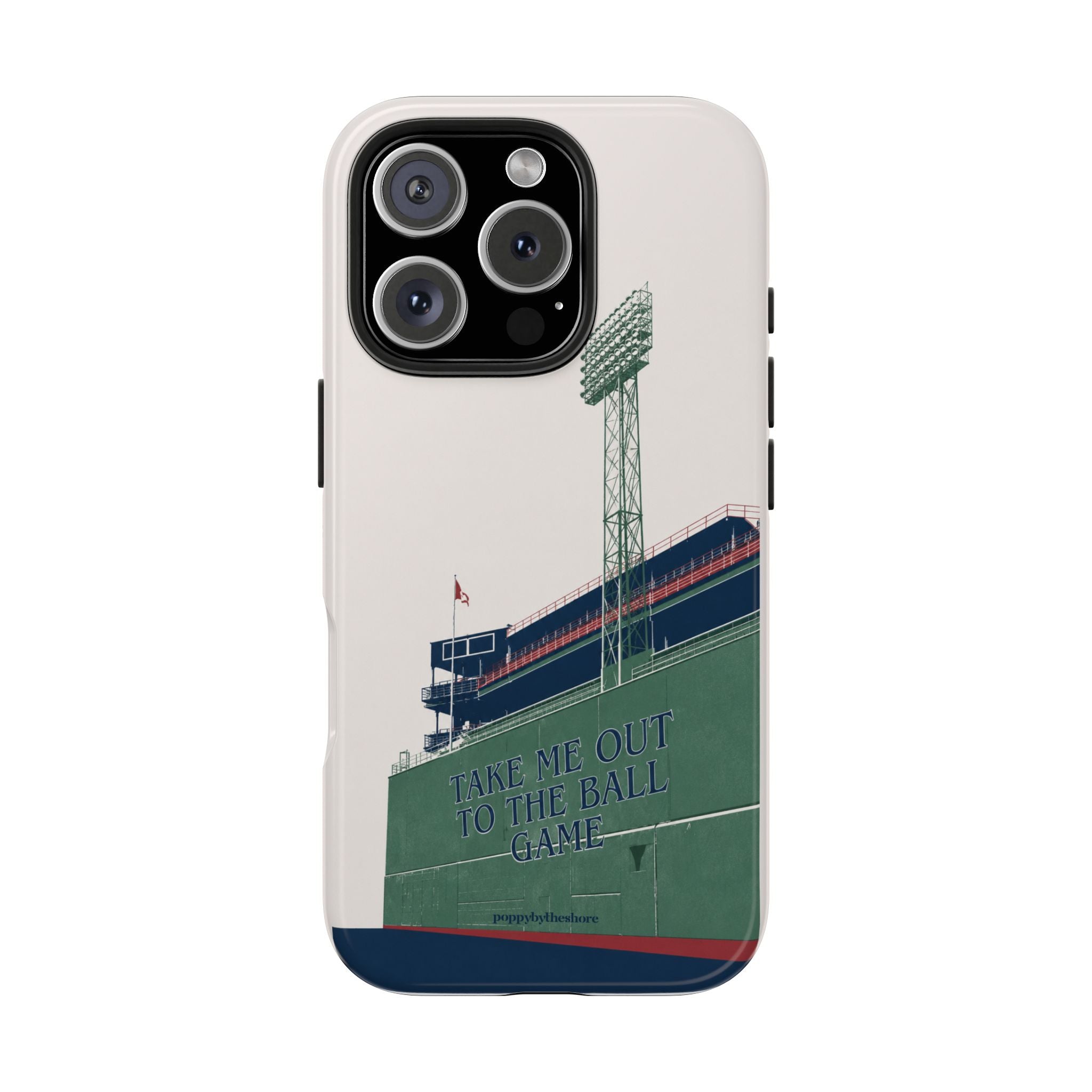 Poppy at the Ballpark Phone Case