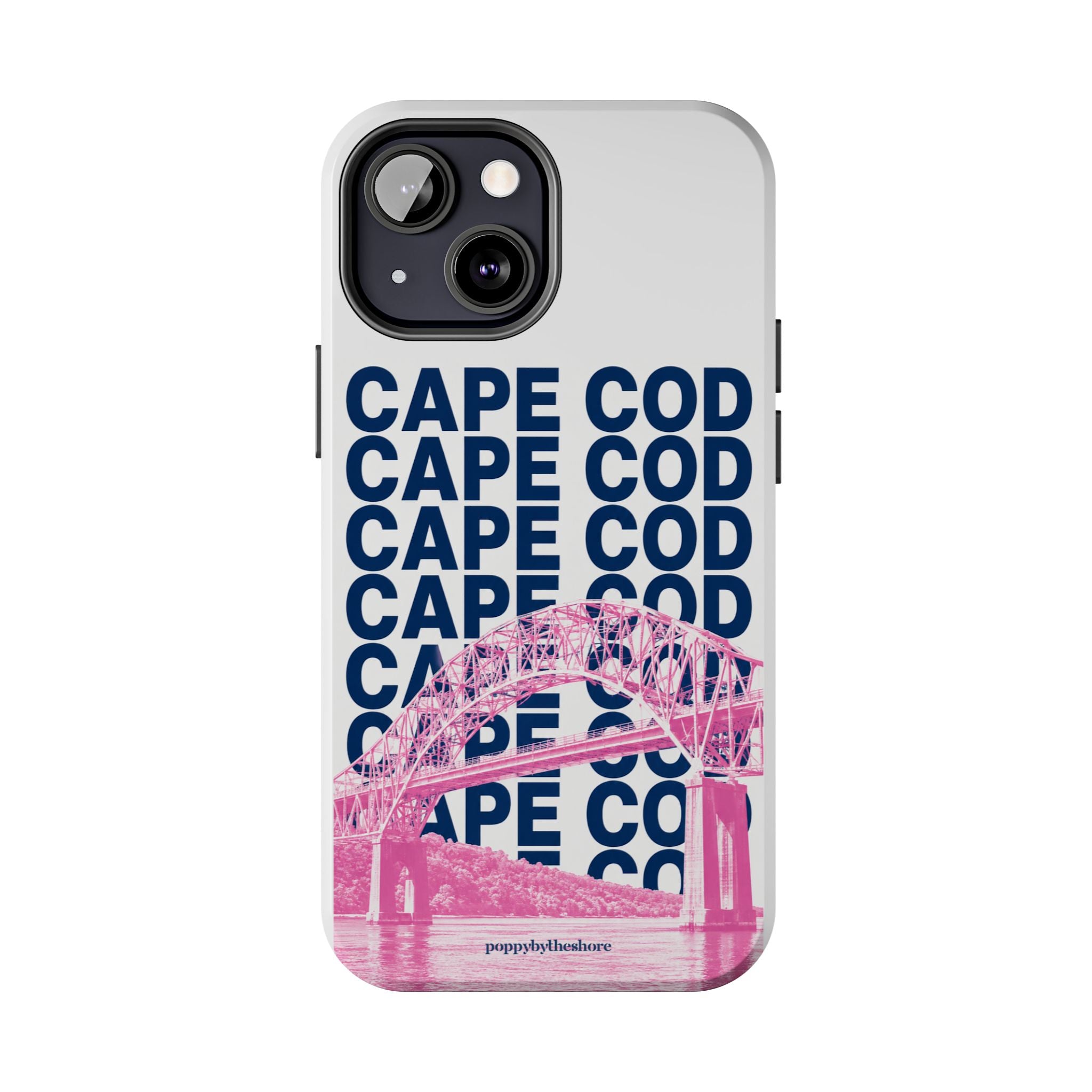 Poppy Over the Bridge Phone Case